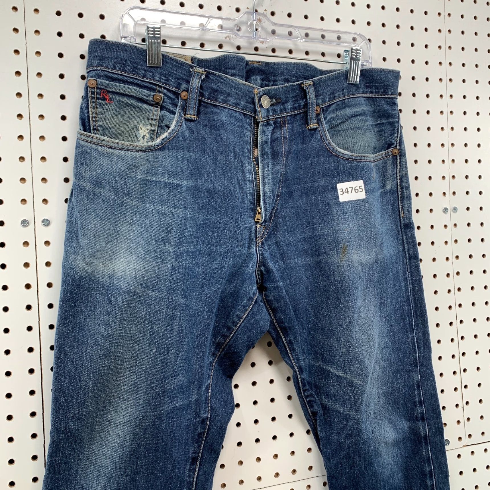 Polo Ralph Lauren Polo Ralph Lauren Denim Blue Jeans Mens Size 33 Fits 35x32 Straight Leg Casual Jeans Mens Polo Ralph Lauren Denim Blue 33x32 Straight Leg Casual Size US XS / EU 42 / 0 - 4 Thumbnail