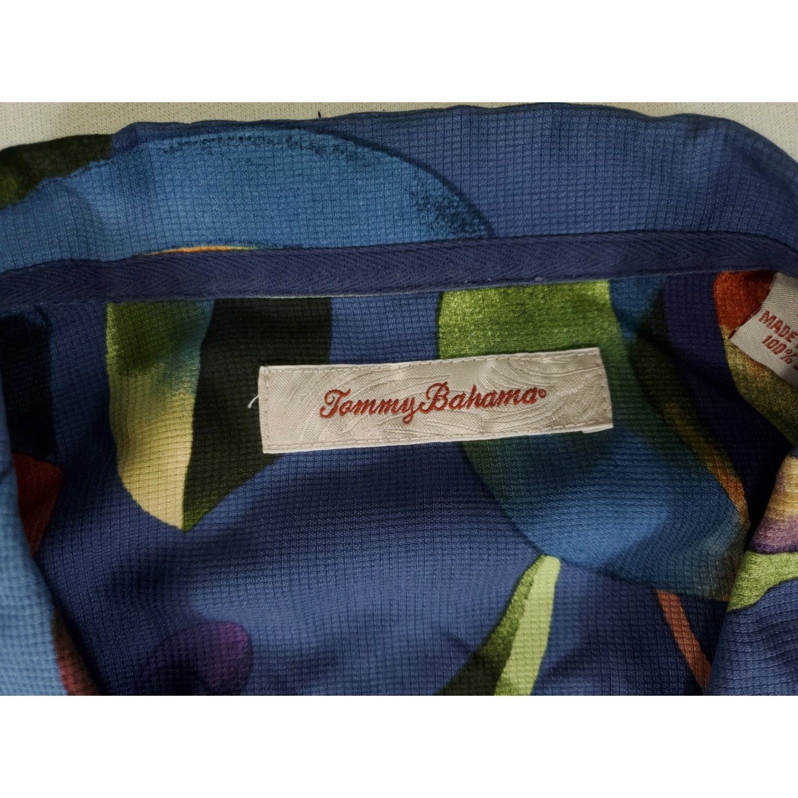 Tommy Bahama Tommy Bahama Shirt Camp Shirt Hawaiian Silk Allover Orchid Print Mens XL Short Sleeve Button-Up Multicolor Size US XL / EU 56 / 4 - 2 Thumbnail