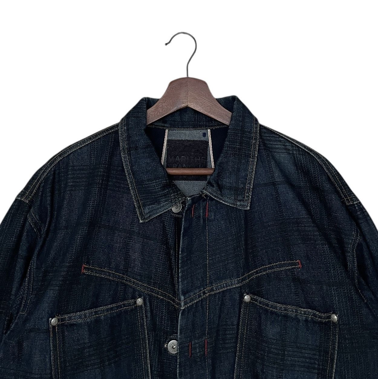 Marithe + Francois Girbaud Vintage Brand Marith Francois Girbaud Denim Jacket 1990s Size US M / EU 48-50 / 2 - 3 Thumbnail