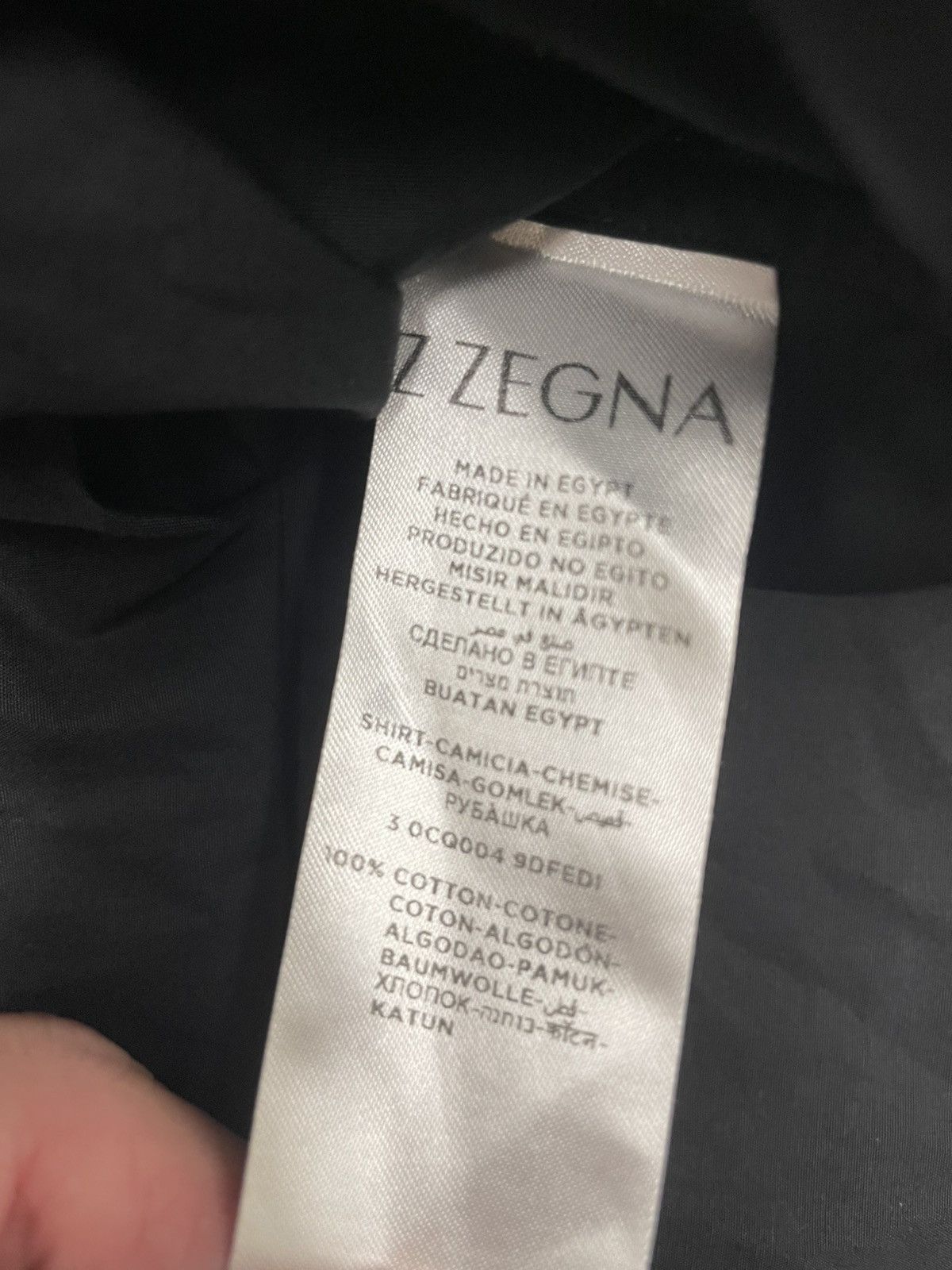 Z Zegna Z Zegna Slim Fit Dress Shirt Size US S / EU 44-46 / 1 - 6 Thumbnail