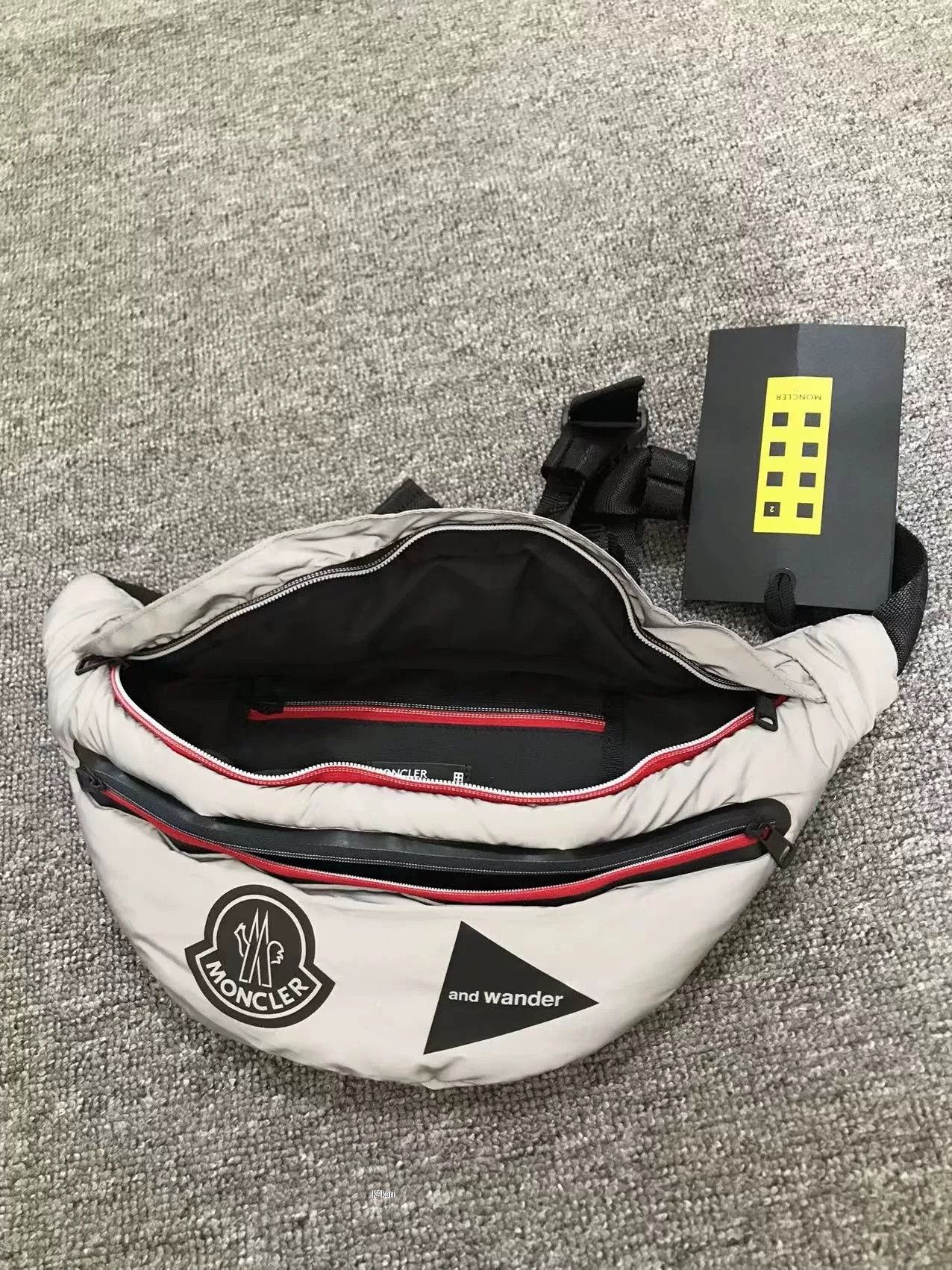 Moncler Moncler and Wander Reflective Fanny Pack Size ONE SIZE - 1 Thumbnail