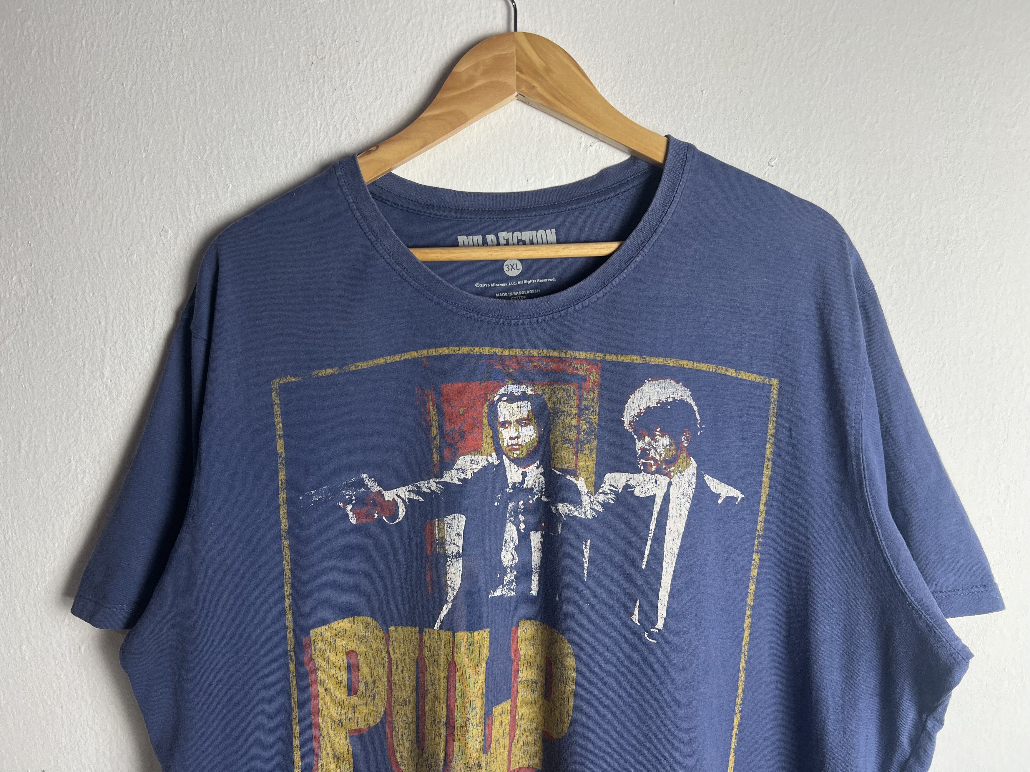 Vintage Pulp Fiction Movie Hit Tee Size US XXL / EU 58 / 5 - 3 Thumbnail