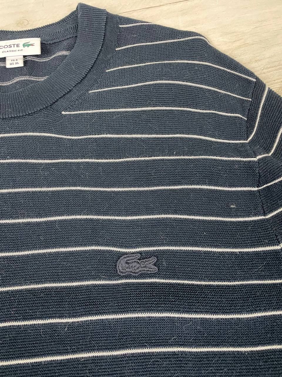 Lacoste Lacoste Sweater Striped Size US XL / EU 56 / 4 - 6 Thumbnail