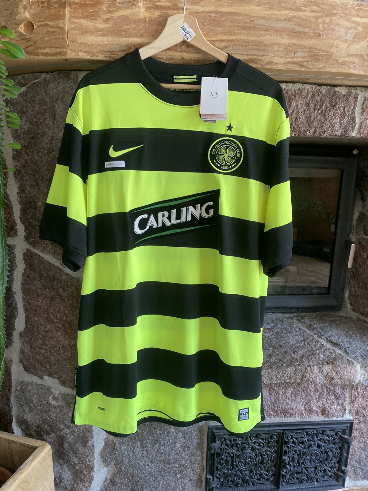 image of Art Of Football x Soccer Jersey The Celtic Football Club , 2009-2008, New! Calling in Green (Size 2