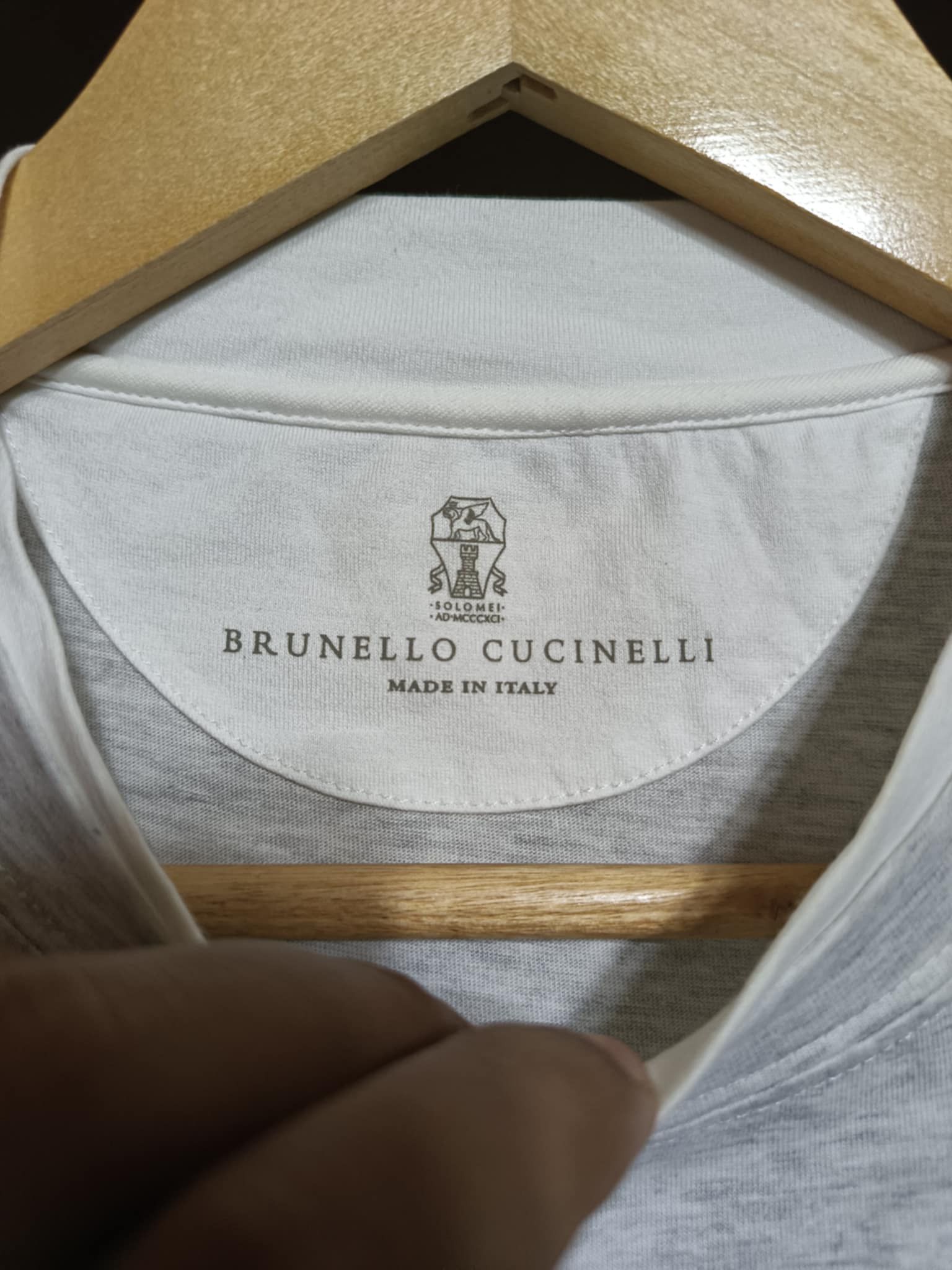 Brunello Cucinelli Brunello Cucinelli Layered Crew-neck Tshirt Gray Size US XS / EU 42 / 0 - 3 Thumbnail