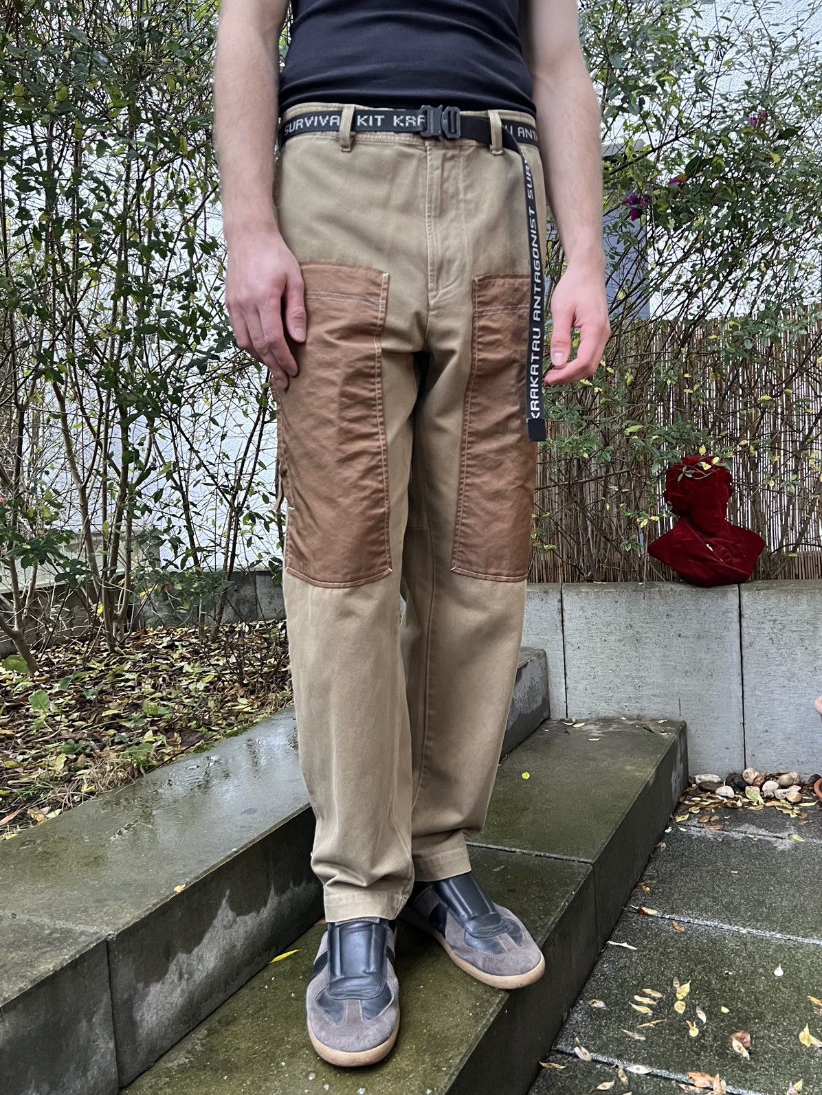Diesel Light brown Diesel P-TRENT straight trousers 32/32 Size US 32 / EU 48 - 1 Thumbnail