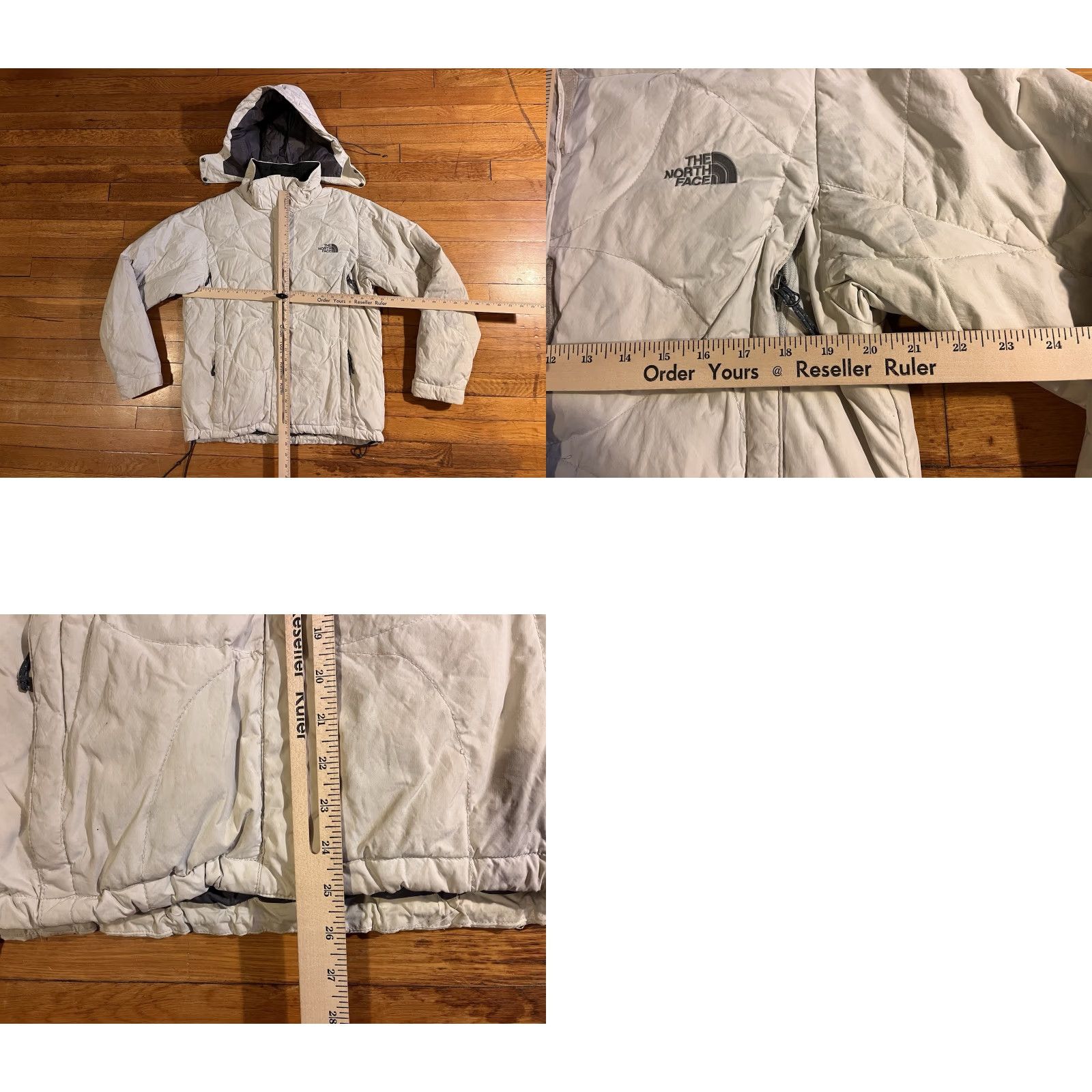 The North Face The North Face 600 Series Alis Quilted Puffer Coat Women's Large White Size L / US 10 / IT 46 - 11 Thumbnail
