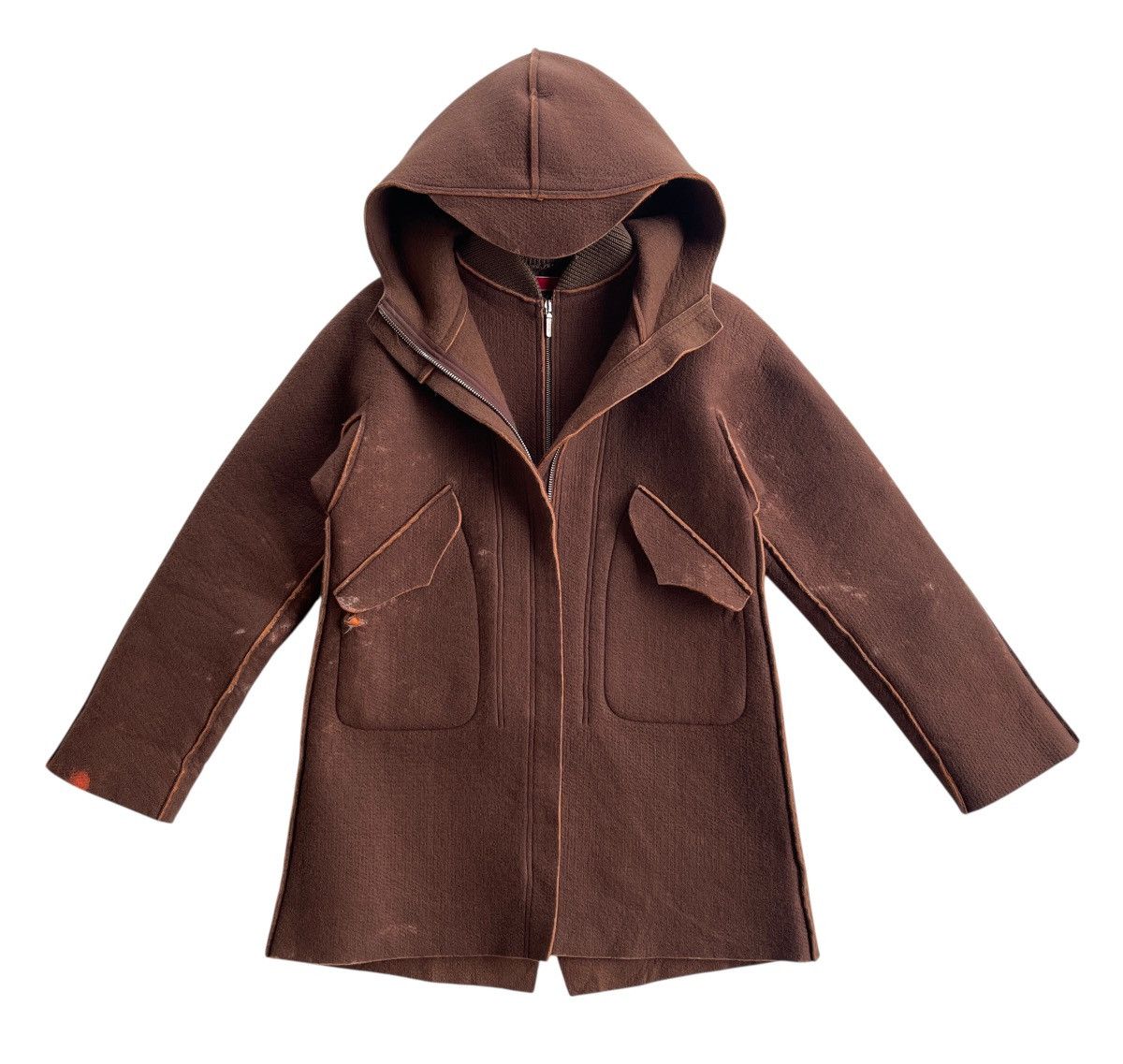 Number (N)ine AW1998 Number Nine Layered Hooded Jacket Size US S / EU 44-46 / 1 - 7 Thumbnail