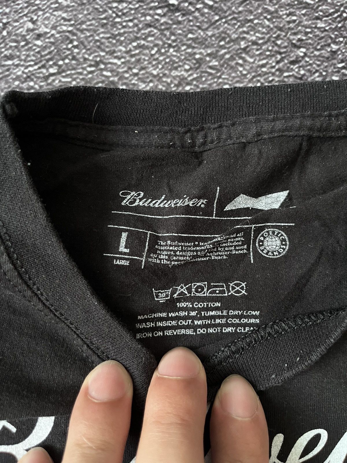 Budweiser Vintage 90s Y2K Budweiser Beer Logo Long Sleve Tee Size US L / EU 52-54 / 3 - 8 Thumbnail