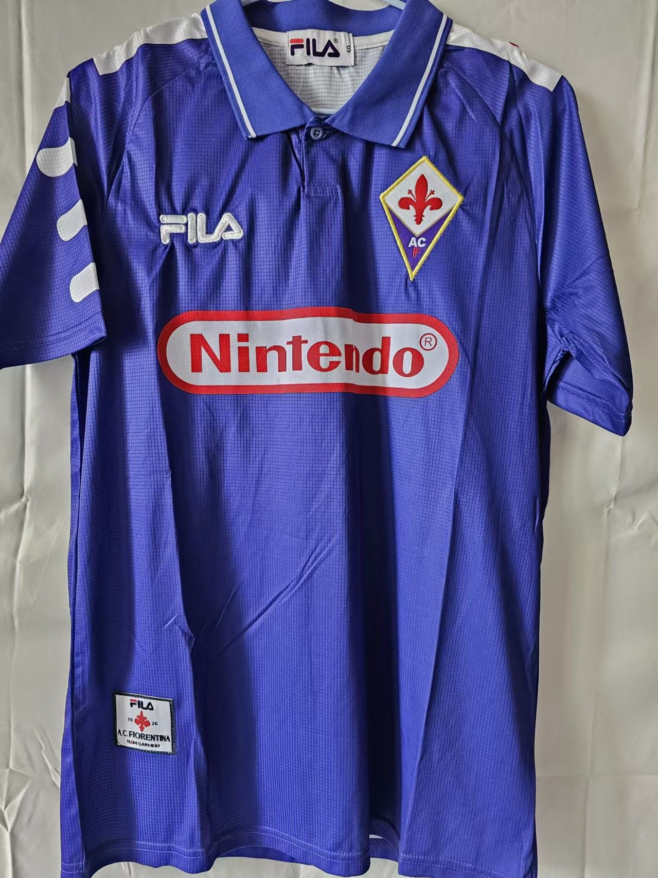 Other 1998 99 Fiorentina 9 Batistuta Jersey Home XL Size US XL / EU 56 / 4 - 2 Thumbnail