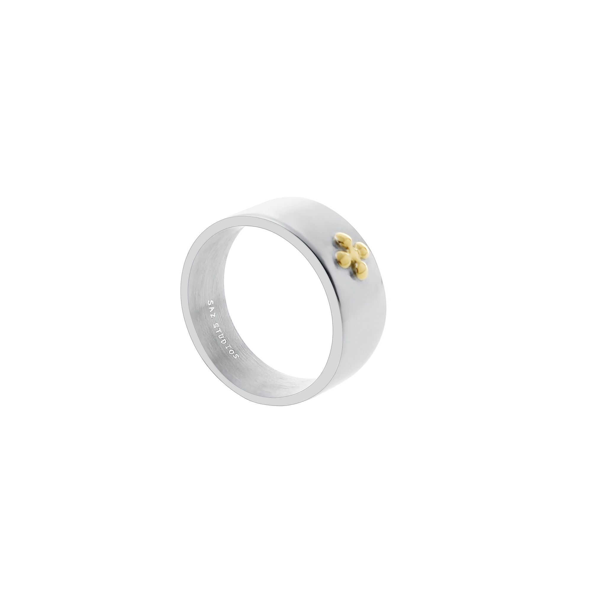 Jewelry Hip-hop Jewelry Rings Open Size Chrome Ring (Size 7-13) Size ONE SIZE - 5 Thumbnail