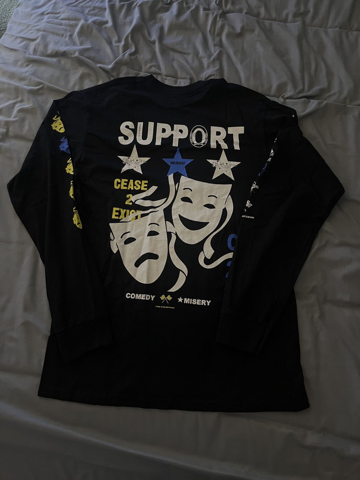 Drain Gang Varg Tour Longsleeve Size US L / EU 52-54 / 3 - 2 Thumbnail