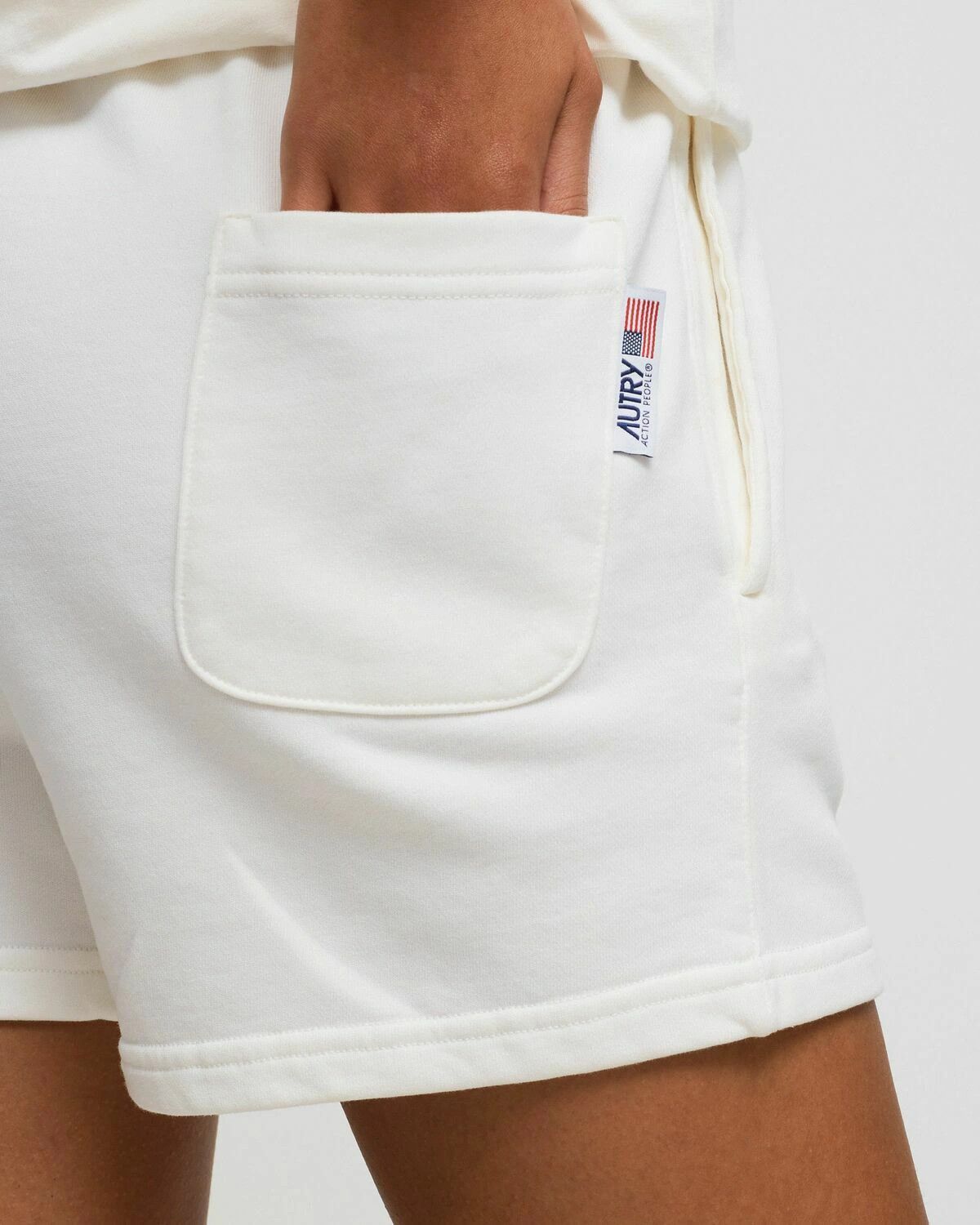 AUTRY o1y0725 Logo Short in White Size 30" / US 8 / IT 44 - 3 Thumbnail