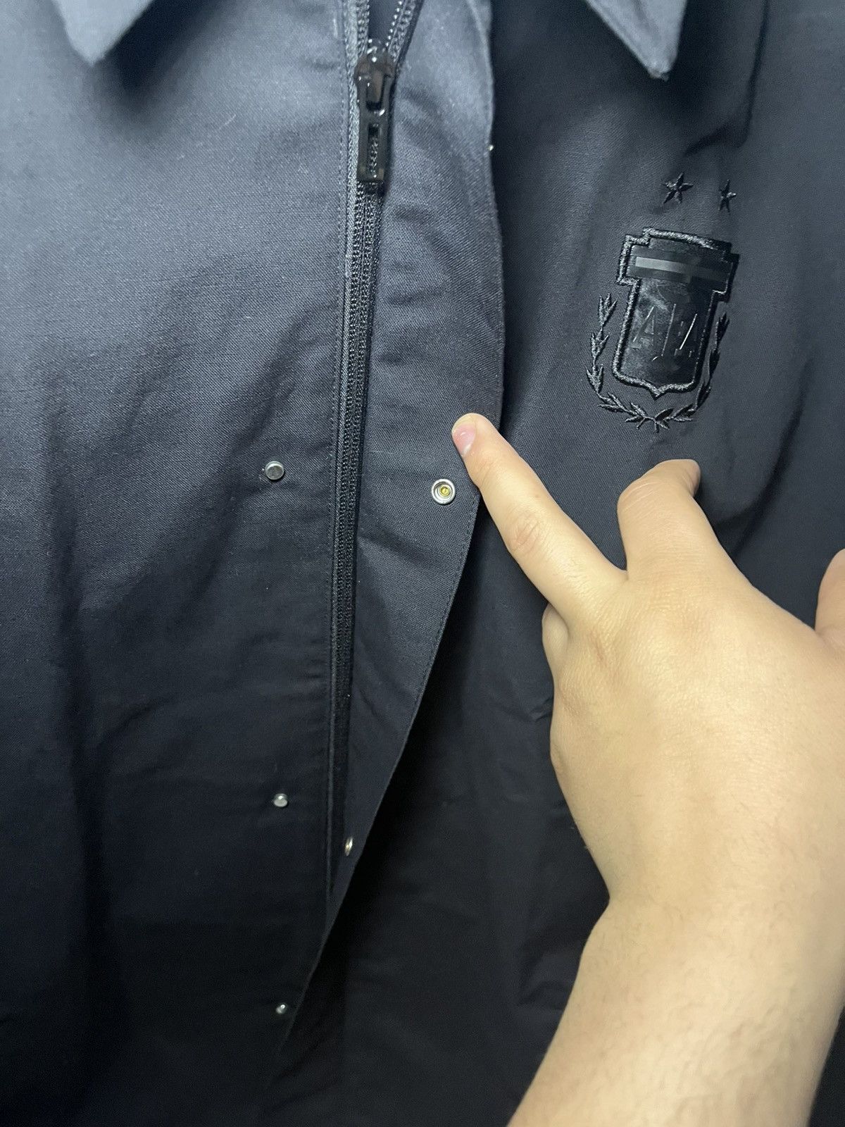 Adidas New Adidas Argentina 2018 Woven Full Zip Z.N.E Jacket Coat Size US XL / EU 56 / 4 - 4 Thumbnail