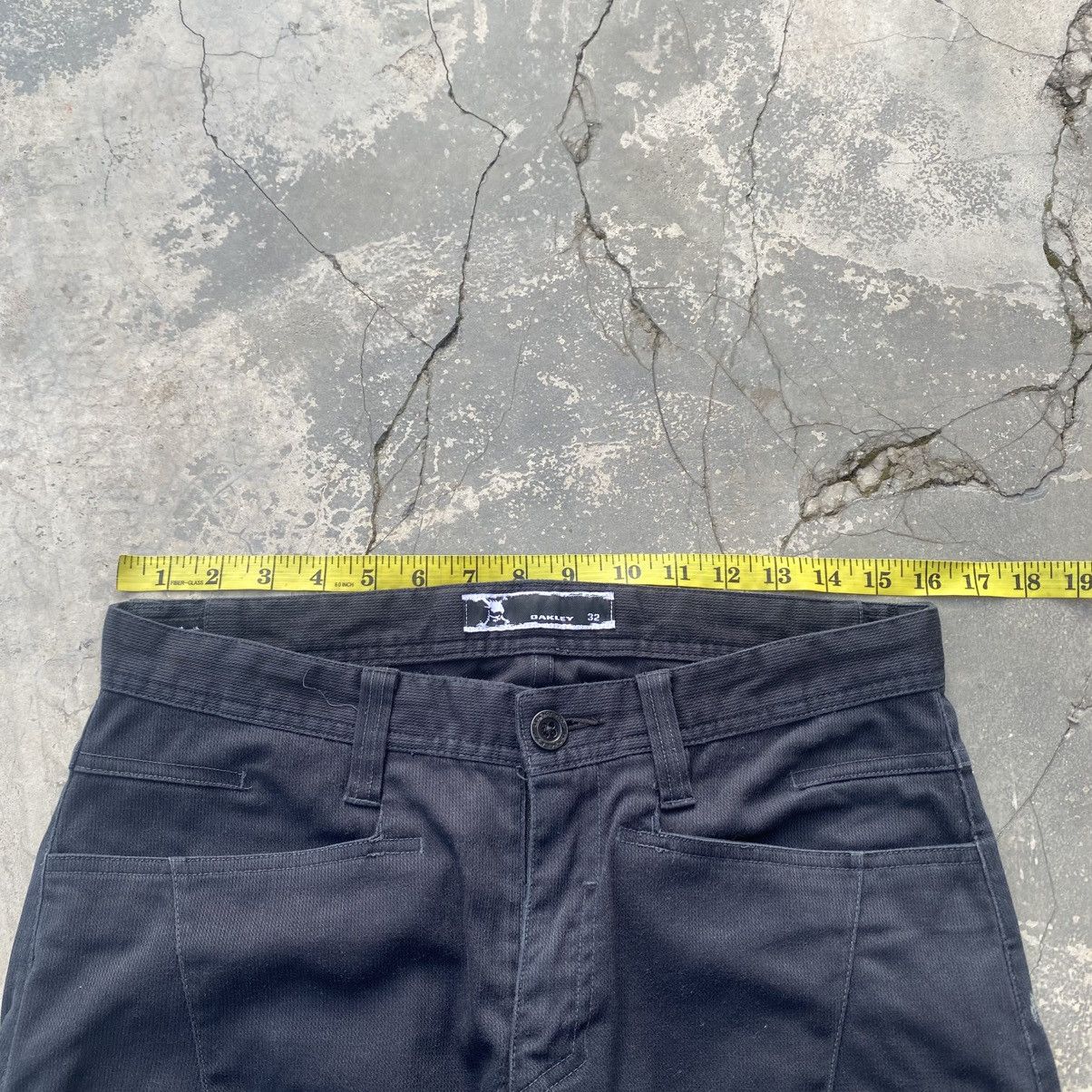 Oakley Vintage OAKLEY Faded Black Curve Pant Size US 32 / EU 48 - 12 Thumbnail