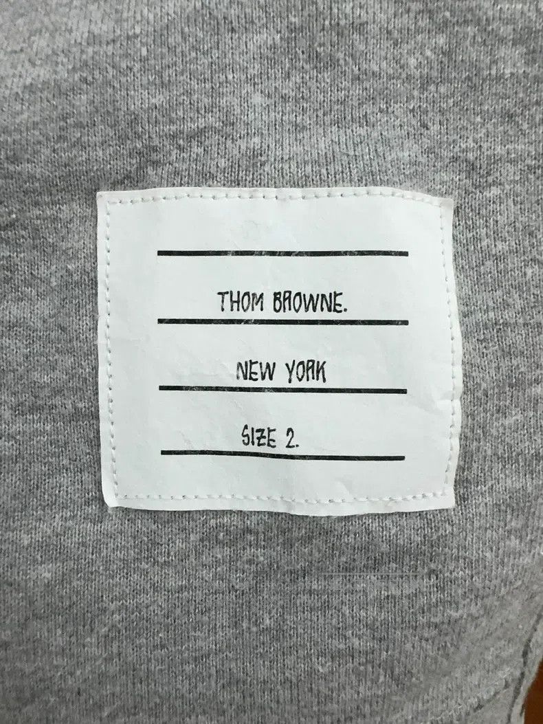 Thom Browne Thom Browne Classic gray four stripes hoodie Size US M / EU 48-50 / 2 - 5 Thumbnail