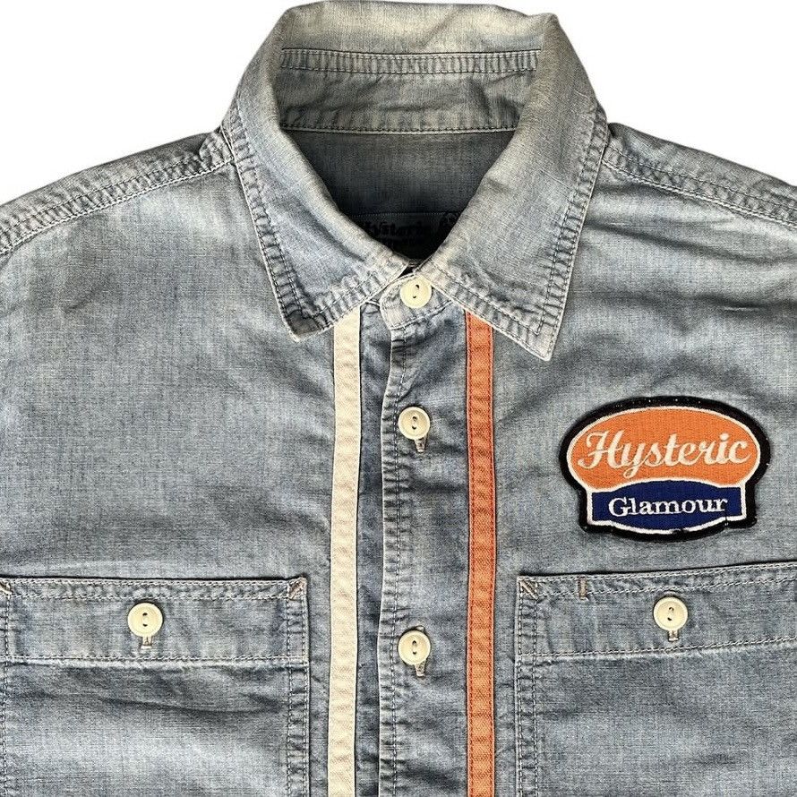 Hysteric Glamour Hysteric Glamour Detroit Kill City Button Up Shirt Size US S / EU 44-46 / 1 - 2 Thumbnail
