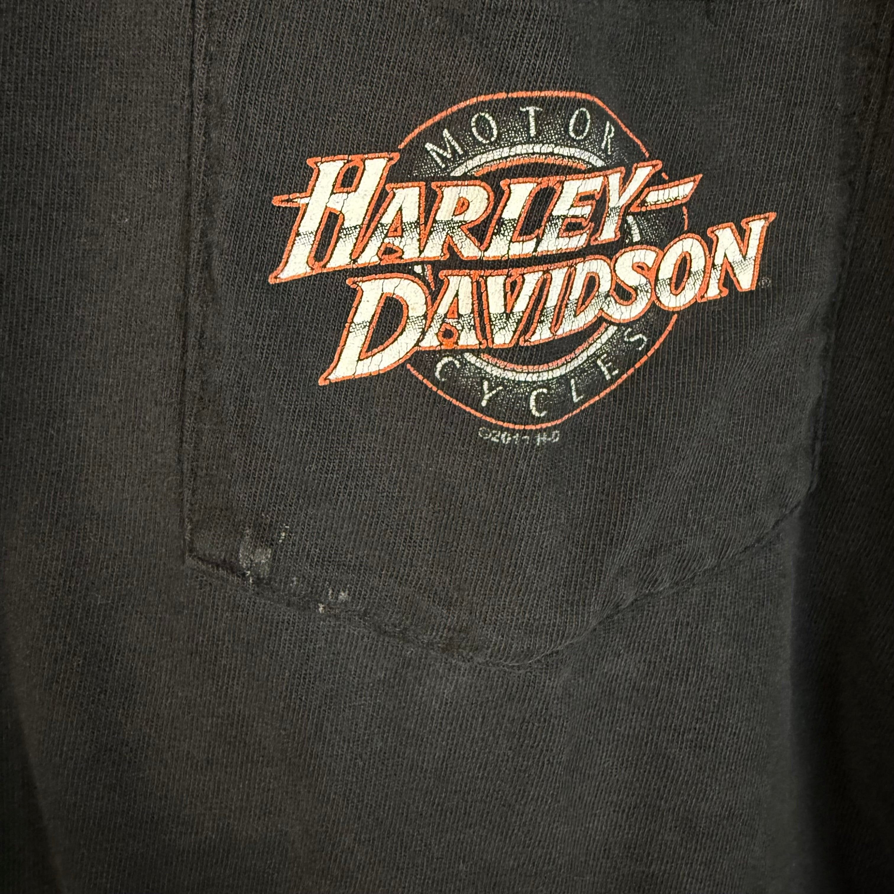 Harley Davidson Harley-Davidson New Orleans Voodoo Pocket Tee Size 2XL Size US XXL / EU 58 / 5 - 4 Thumbnail