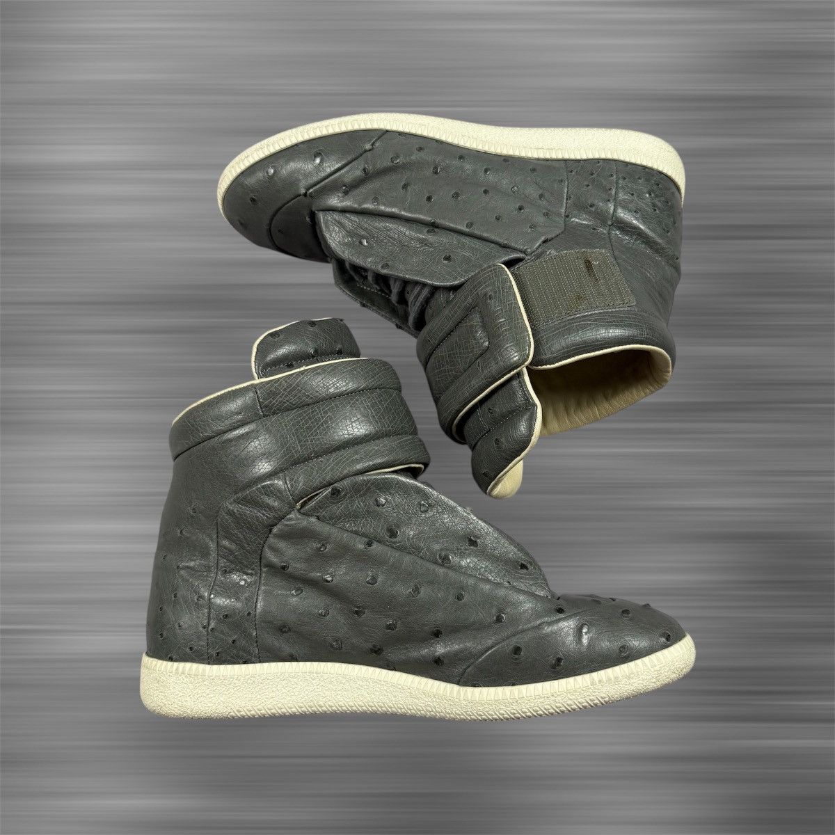 Maison Margiela Maison Margiela Future Ostrich Leather Shoes Size US 8.5 / EU 41-42 - 3 Thumbnail