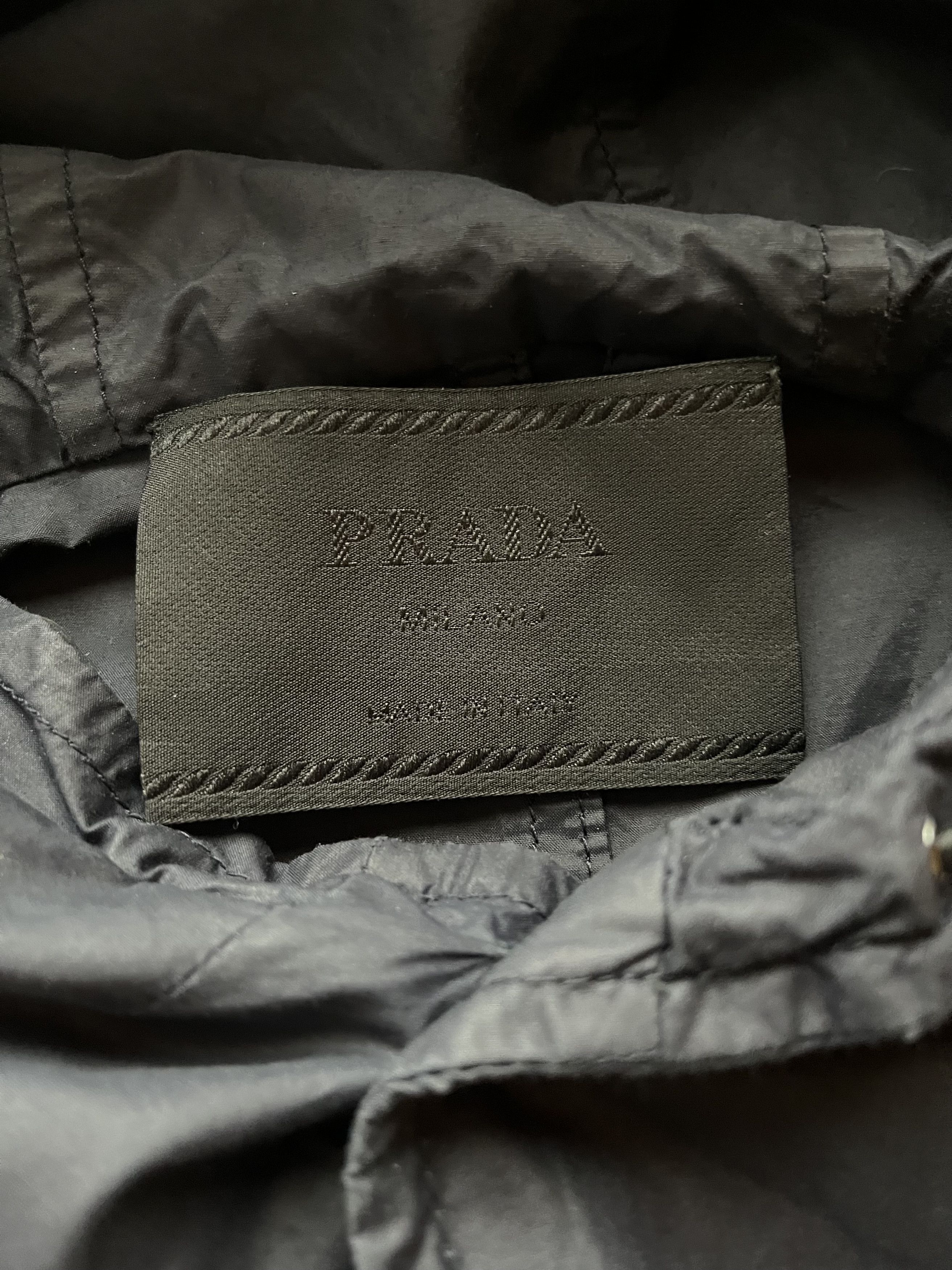 Prada Mainline SS1998 Button-Up Hooded Jacket