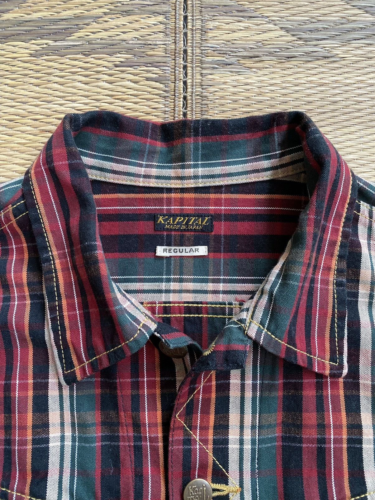 Kapital × Kapital Kountry ⛔️LAST PRICE ⛔️Kapital Kountry Plaid Check Type 3 JKT (Rare) Size US M / EU 48-50 / 2 - 7 Thumbnail