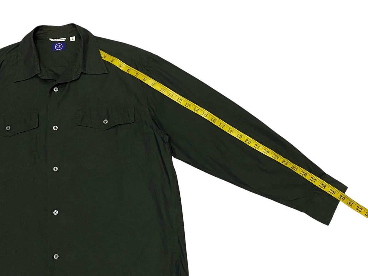 C.P. Company × Vintage Vintage 1995 C.P COMPANY Long Sleeve Shirt Button Ups Size US M / EU 48-50 / 2 - 14 Thumbnail