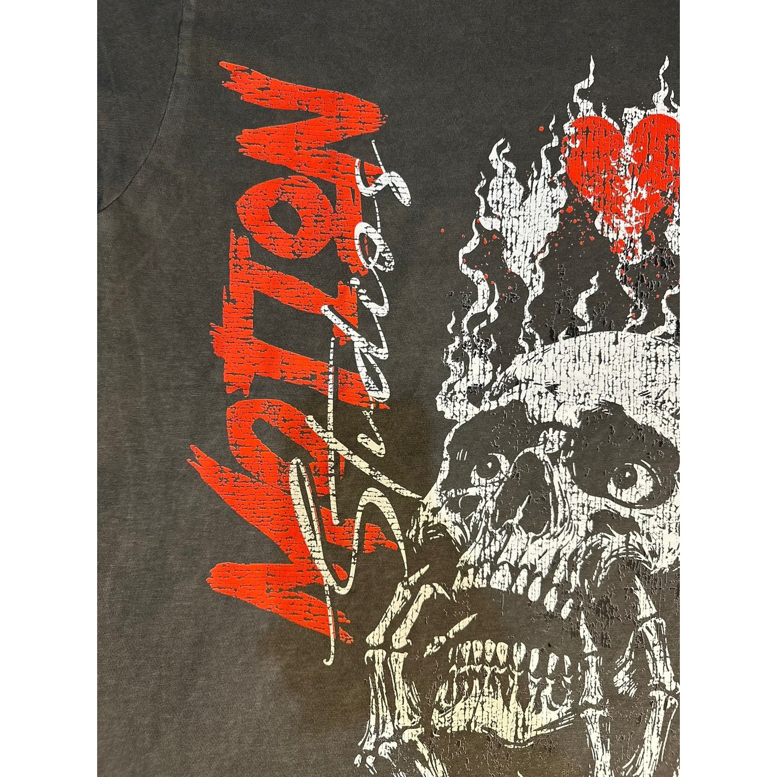 & Other Stories “Love Hurts” Skeleton Graphic Tee – Distressed Print, Size M Size US M / EU 48-50 / 2 - 4 Thumbnail
