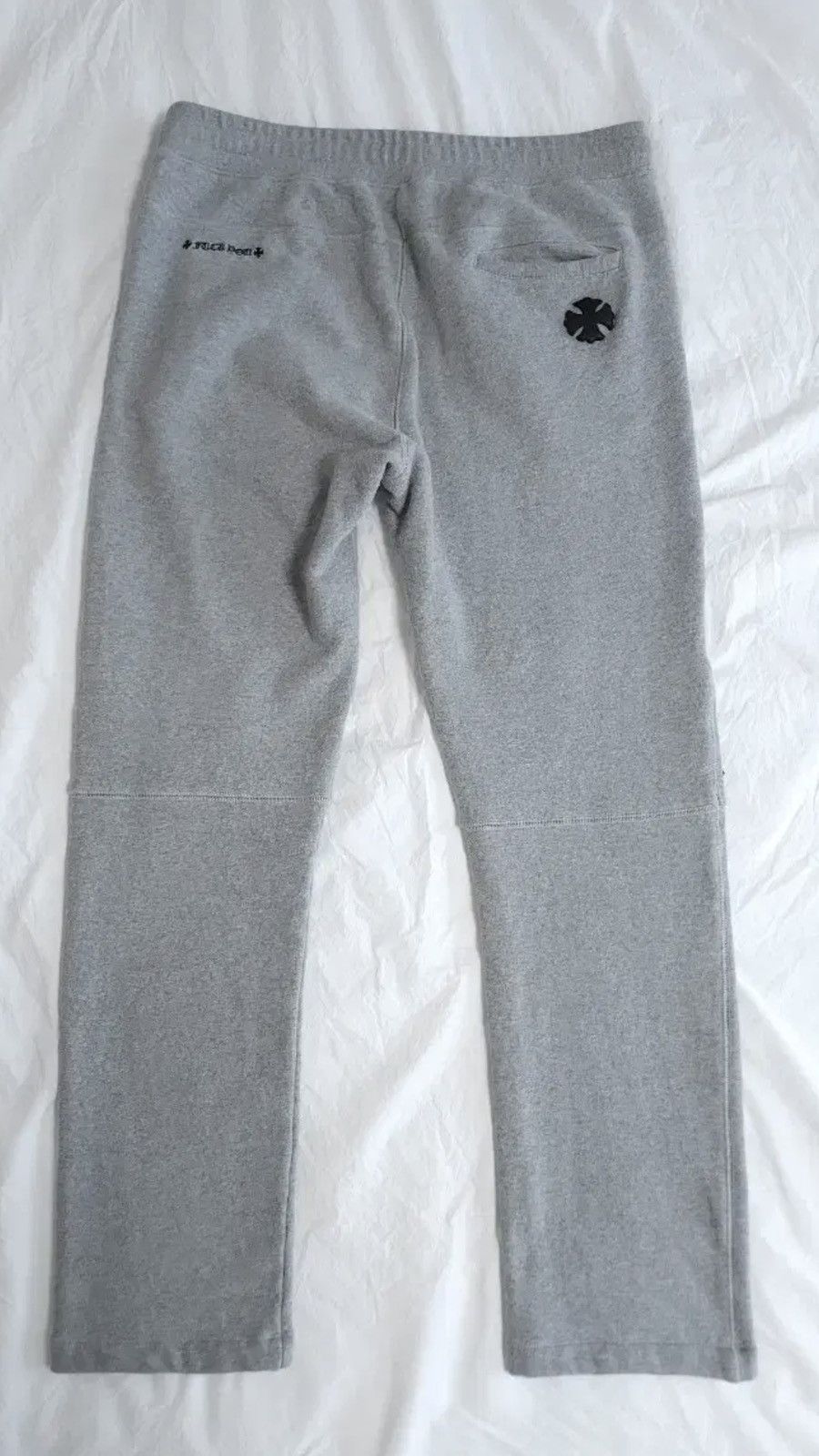 Chrome Hearts Chrome Hearts Vertical Leather Patch Sweatpants Size US 36 / EU 52 - 2 Thumbnail