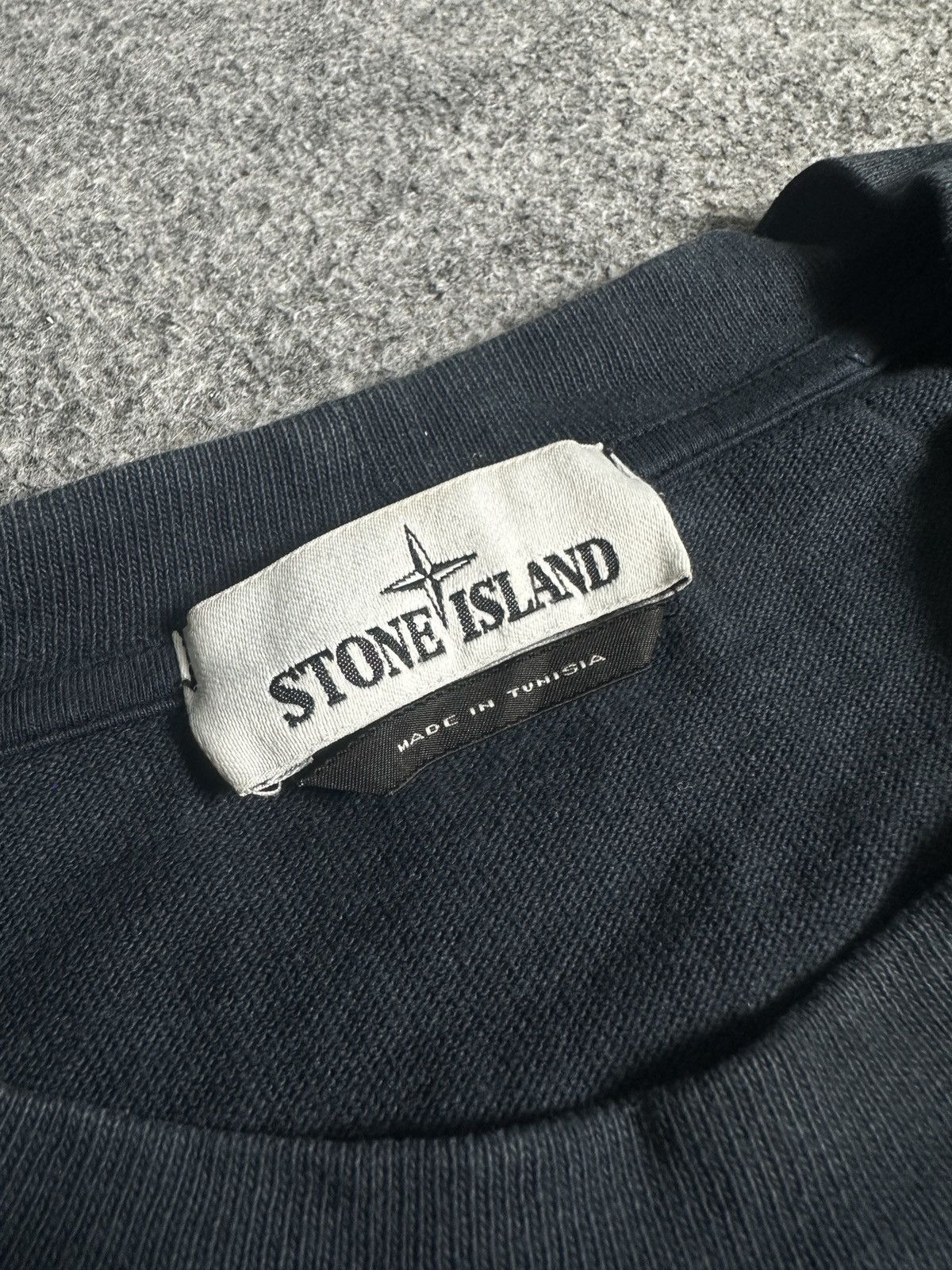 Stone Island Stone Island Navy Compass Badge Long Sleeve Sweatshirt. Size US L / EU 52-54 / 3 - 4 Thumbnail