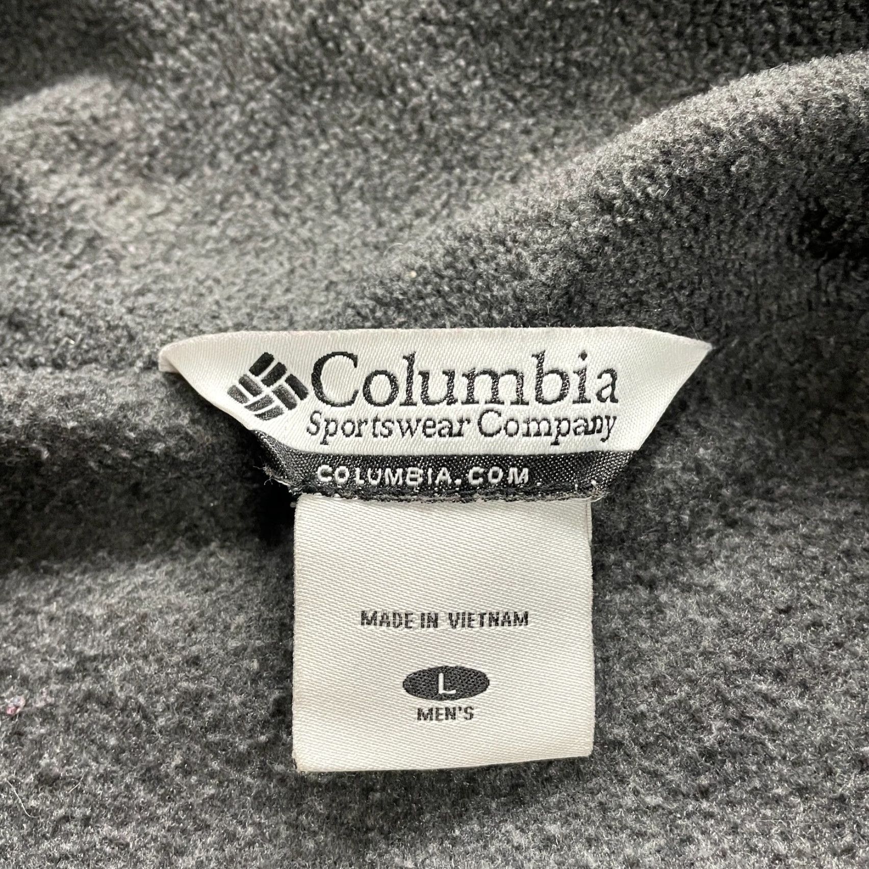 Vintage Columbia Steens Mountain Fleece Jacket Mens Large Dark Gray Full Zip Outdoor Jacket Size US L / EU 52-54 / 3 - 6 Thumbnail