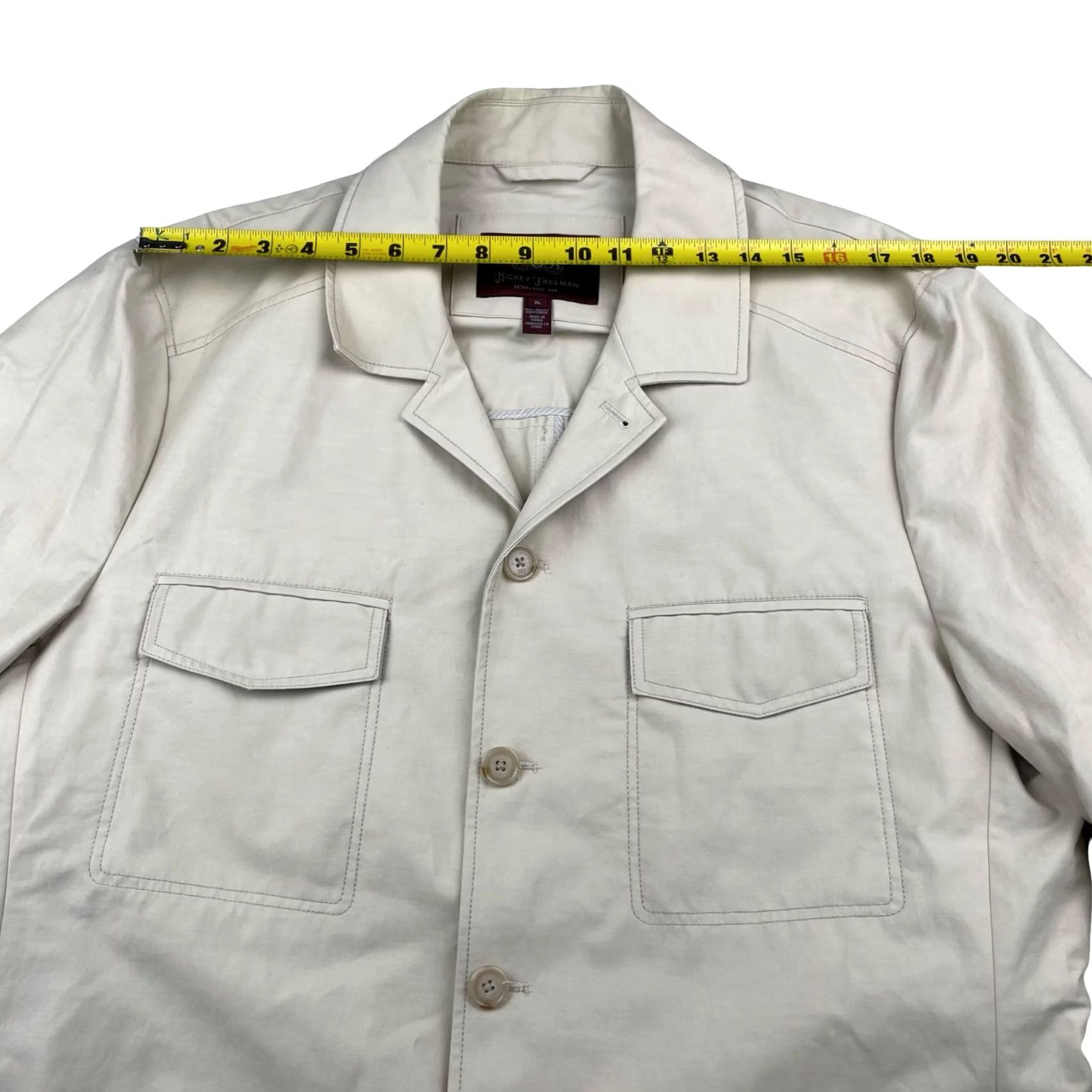 Vintage Hickey Freeman Safari Jacket Men's Performance Explorer Khaki/Tan XL Size US XL / EU 56 / 4 - 6 Thumbnail