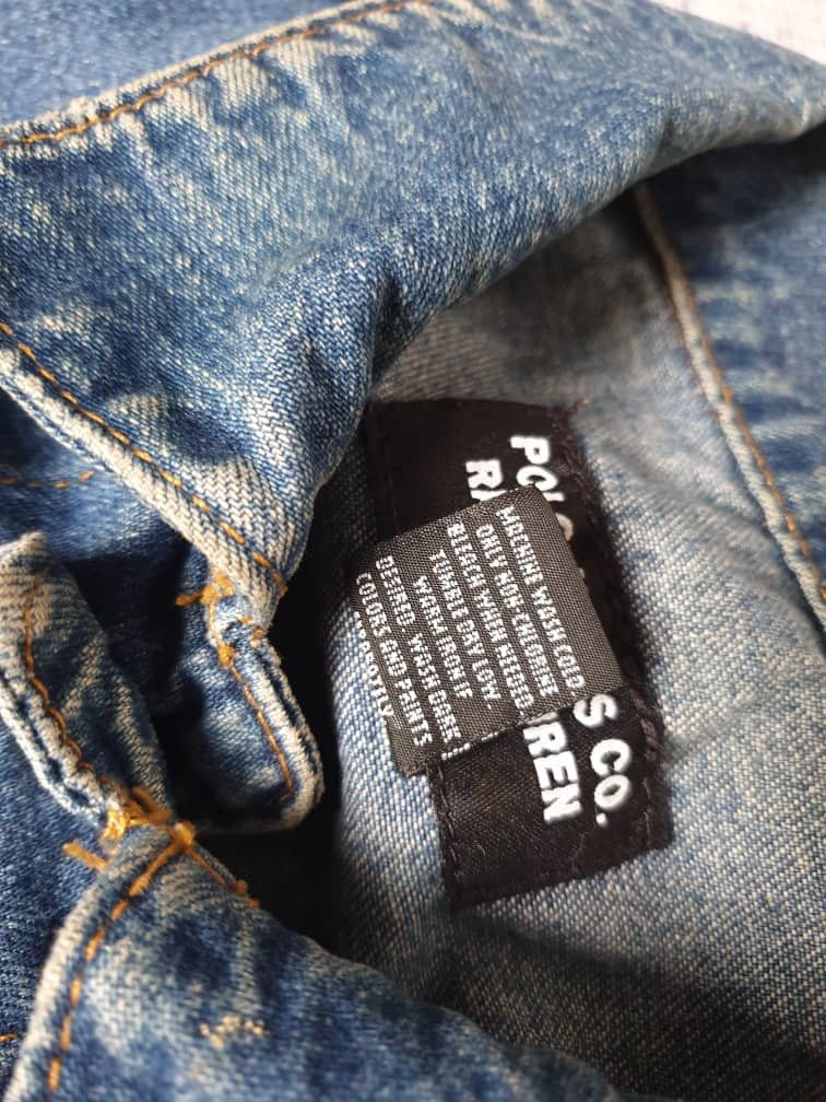 Polo Ralph Lauren 💥Vintage Polo Ralph Lauren denim jacket Size US XL / EU 56 / 4 - 14 Thumbnail