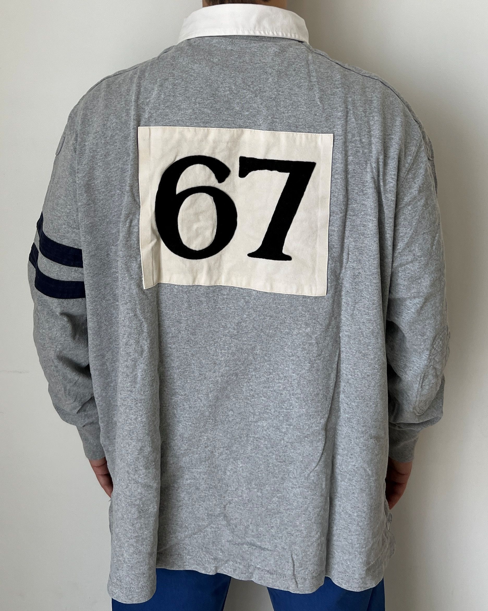 Polo Ralph Lauren POLO RALPH LAUREN #67 RUGBY LONG SLEEVE POLO SHIRT 2XLT Size US XXL / EU 58 / 5 - 3 Thumbnail