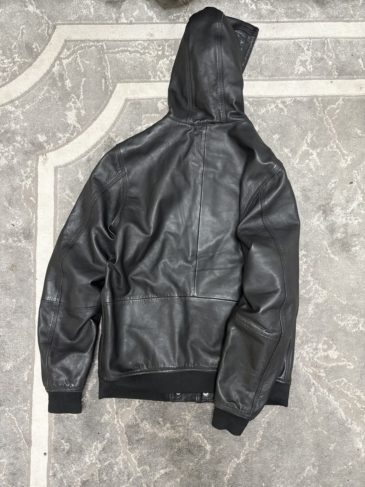 Diesel Diesel real leather Zip hoodie RARE S Size US S / EU 44-46 / 1 - 5 Thumbnail