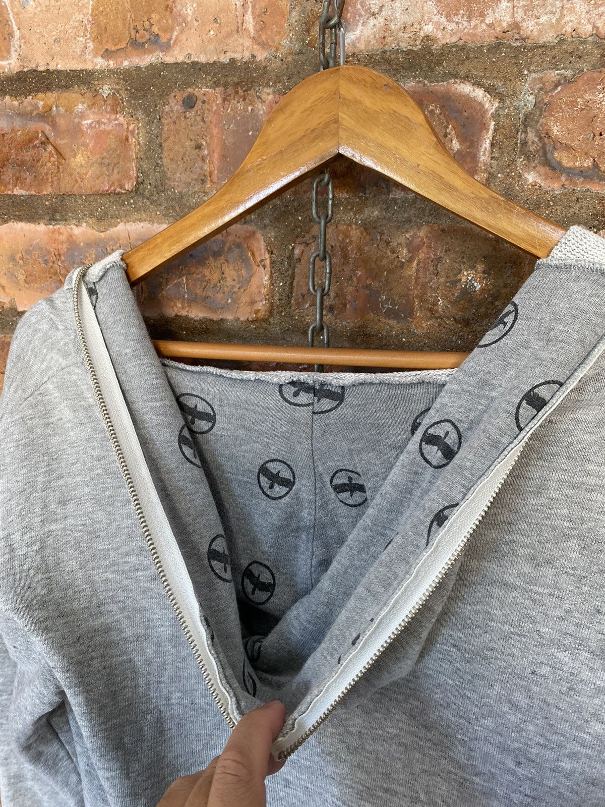 Japanese Brand × Nepenthes × STILL BY HAND 2000s Still By Hand full zipper Loopwheeler hoodie Size US M / EU 48-50 / 2 - 9 Thumbnail