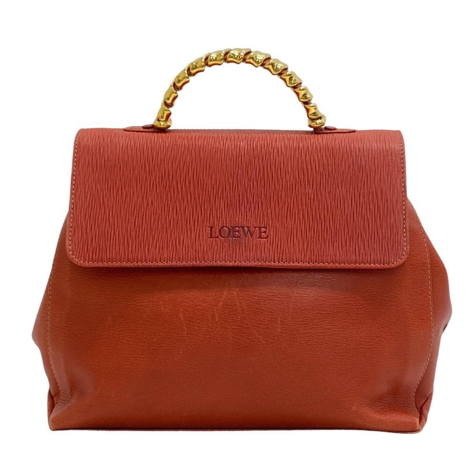 image of Loewe Velazquez Twist Hardware Handbag Red Women's Z0005988 in Red Color