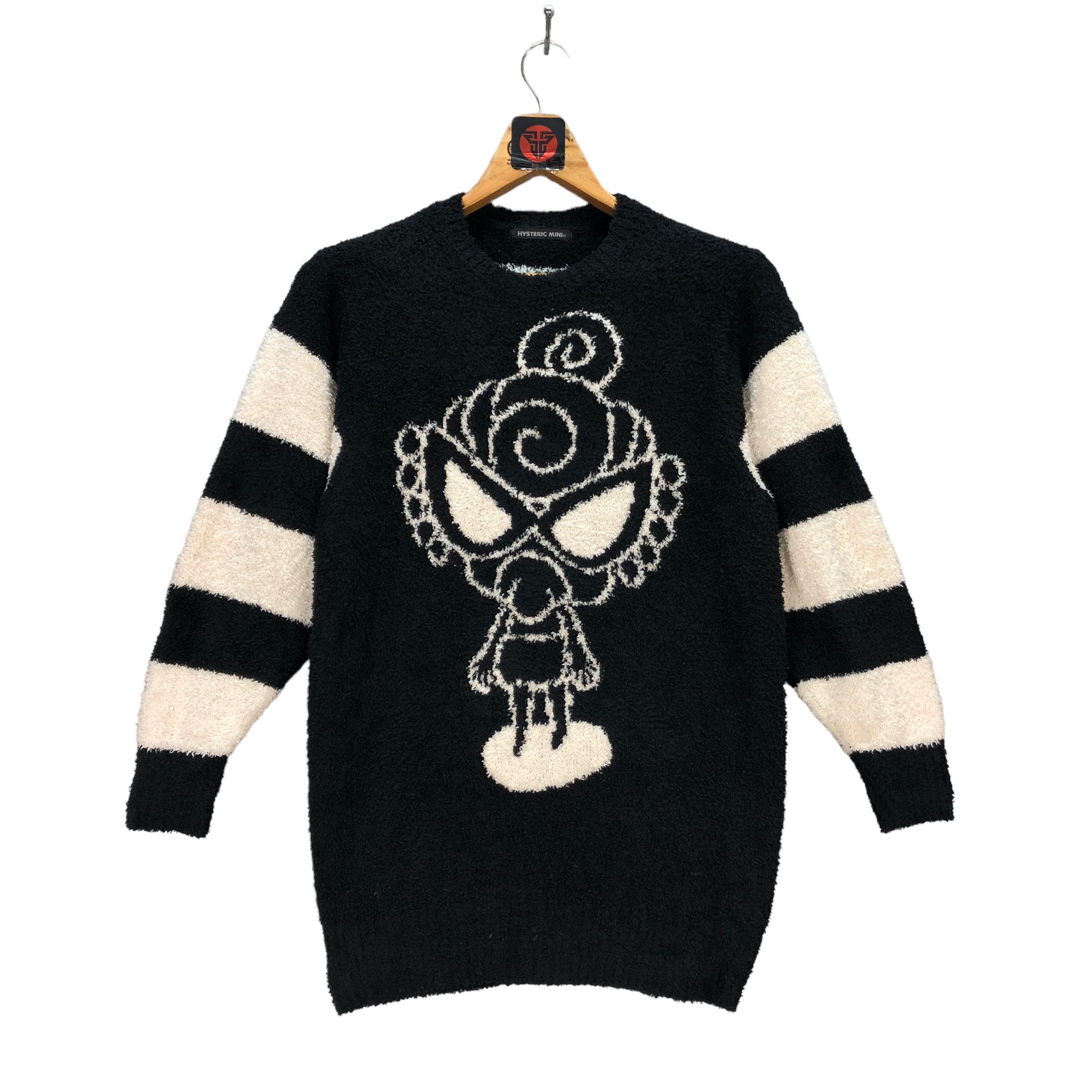 Hysteric Glamour HYSTERIC MINI BIG LOGO FLEECE SWEATSHIRT #7408-144 Size S / US 4 / IT 40 - 1 Thumbnail