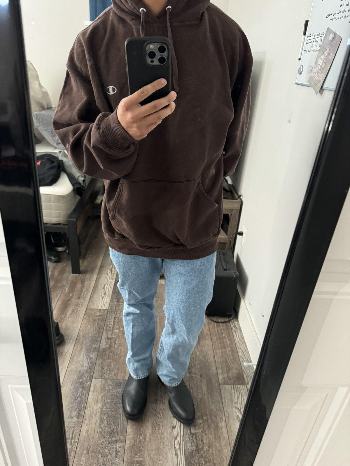 Champion Champion Vintage Oversized hoodie(Travis Scott brown) Size US L / EU 52-54 / 3 - 3 Thumbnail