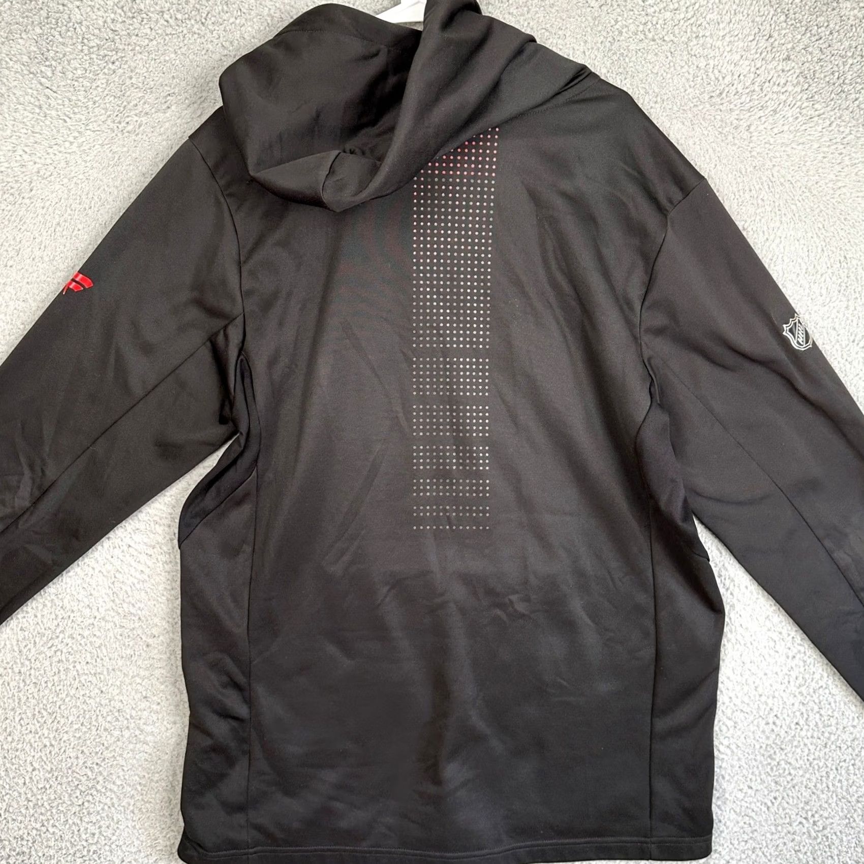 Vintage New Jersey Devils Fanatics Hoodie Mens L Black NHL Authentic Pro Sweatshirt Size US L / EU 52-54 / 3 - 3 Thumbnail