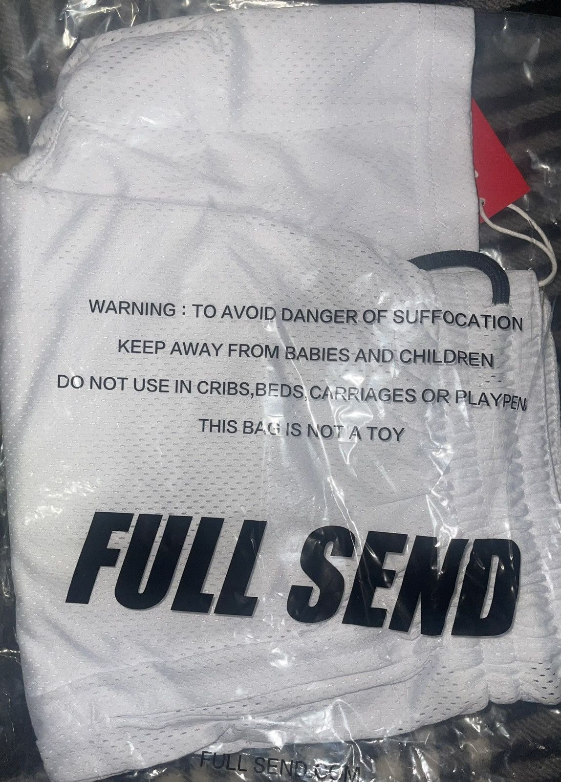 Full Send LAST DROP EVER Full Send All Star Basketball Set B&W SZ M Size US M / EU 48-50 / 2 - 11 Thumbnail
