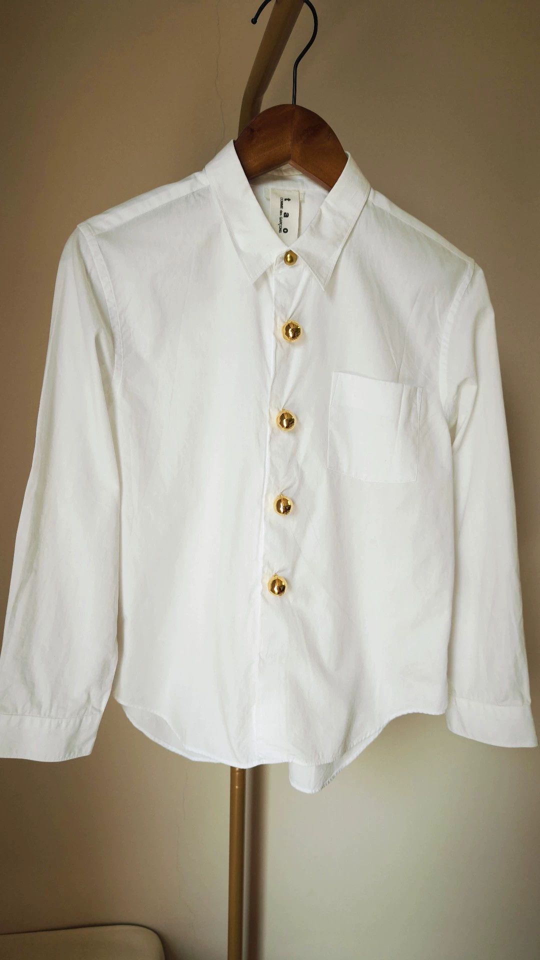 Comme des Garcons COMME des GARCONS Tao White Shirt Size M / US 6-8 / IT 42-44 - 1 Thumbnail
