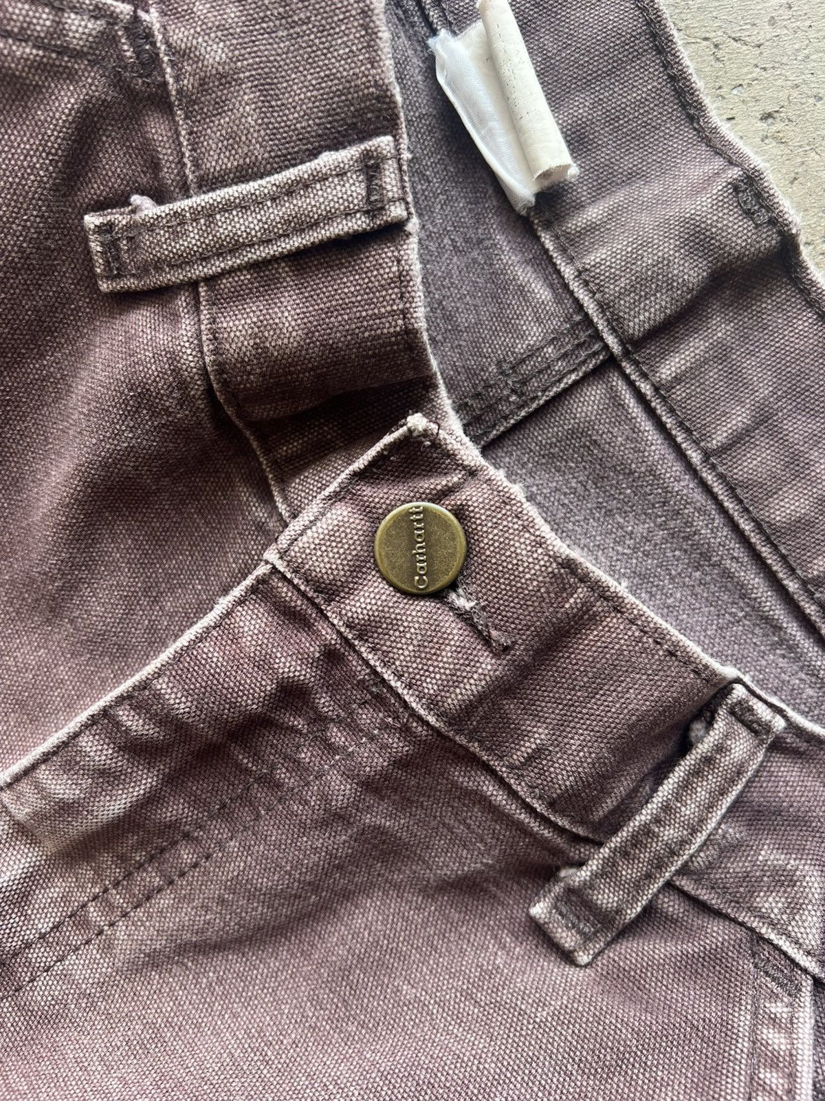 Carhartt Vintage Rare Carhartt B11 DKB Dungaree Carpenter Pants Size US 34 / EU 50 - 8 Thumbnail