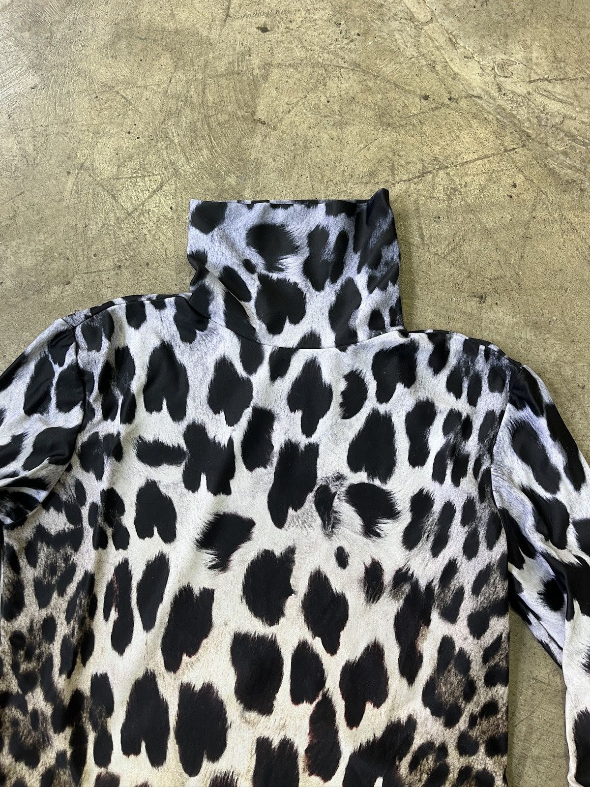 R13 R13 Leopard Turtleneck Shirt (unisex) Size US XS / EU 42 / 0 - 6 Thumbnail