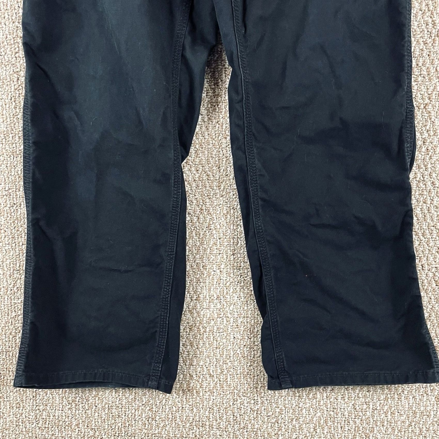 Carhartt Carhartt Pants Mens 35x30 Black B151 Loose Fit Utility Workwear Grunge Vtg 163 Size US 35 - 3 Thumbnail