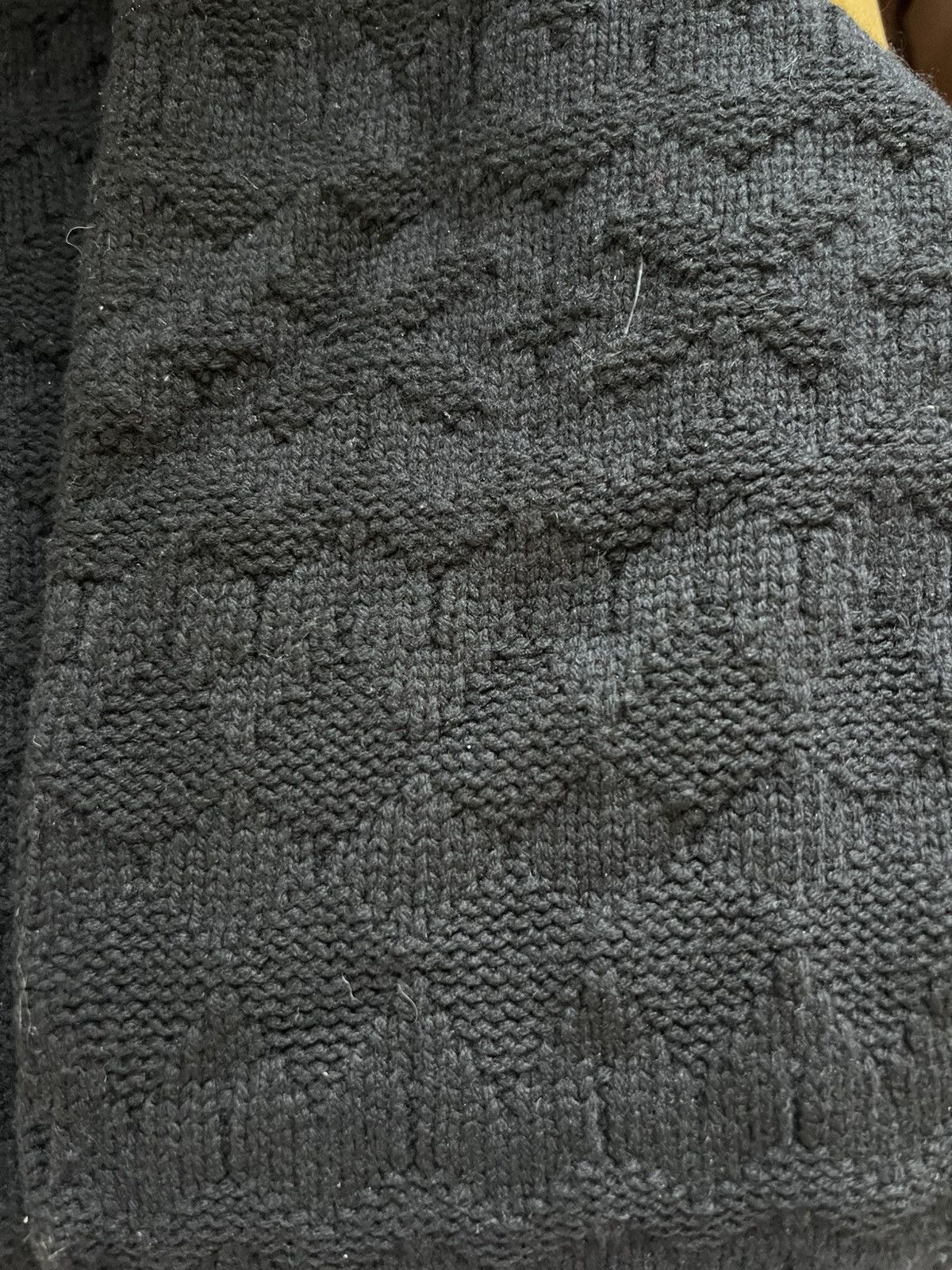Fair isle turtle-neck sweater/jumper, IT50 or M/L, Japan