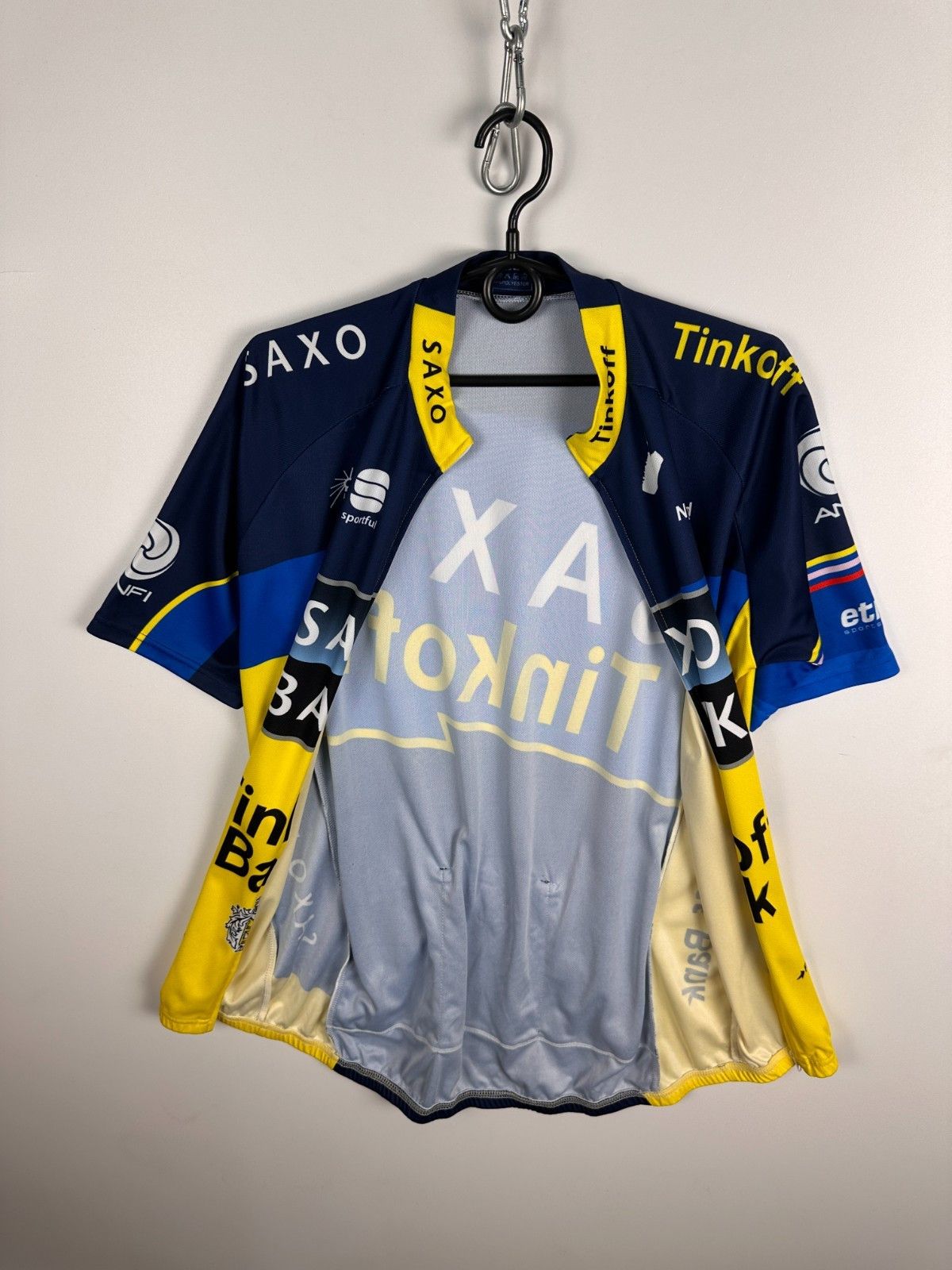 Other UCI Saxo Bank Tinkoff Bank cycling team jersey Sportful XXL Size US XXL / EU 58 / 5 - 4 Thumbnail