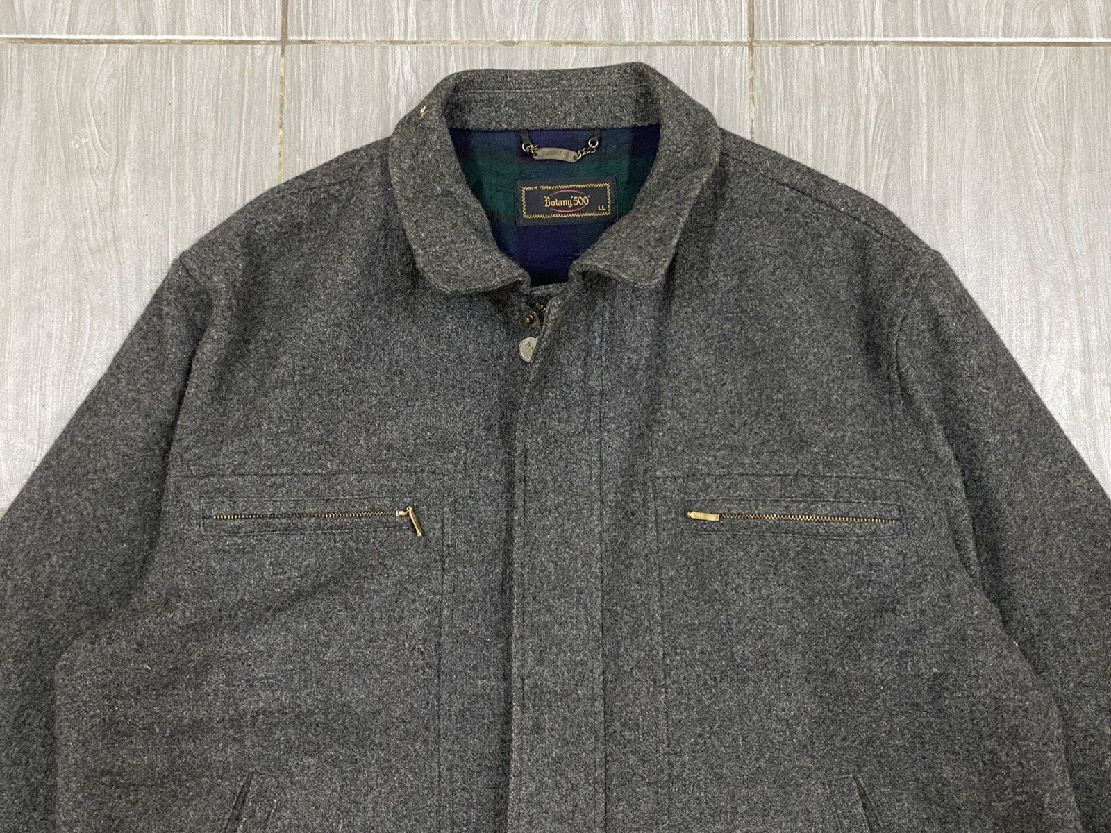Botany 500 Botany 500 Vintage Wool Jacket Grey Size US L / EU 52-54 / 3 - 5 Thumbnail