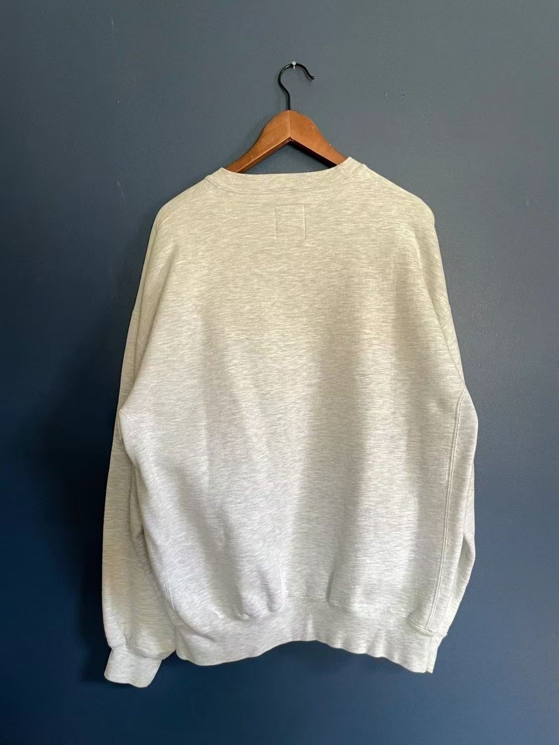 Japanese Brand × Vintage Grey Vintage Letter Print Cotton Sweatshirt Size US L / EU 52-54 / 3 - 2 Thumbnail