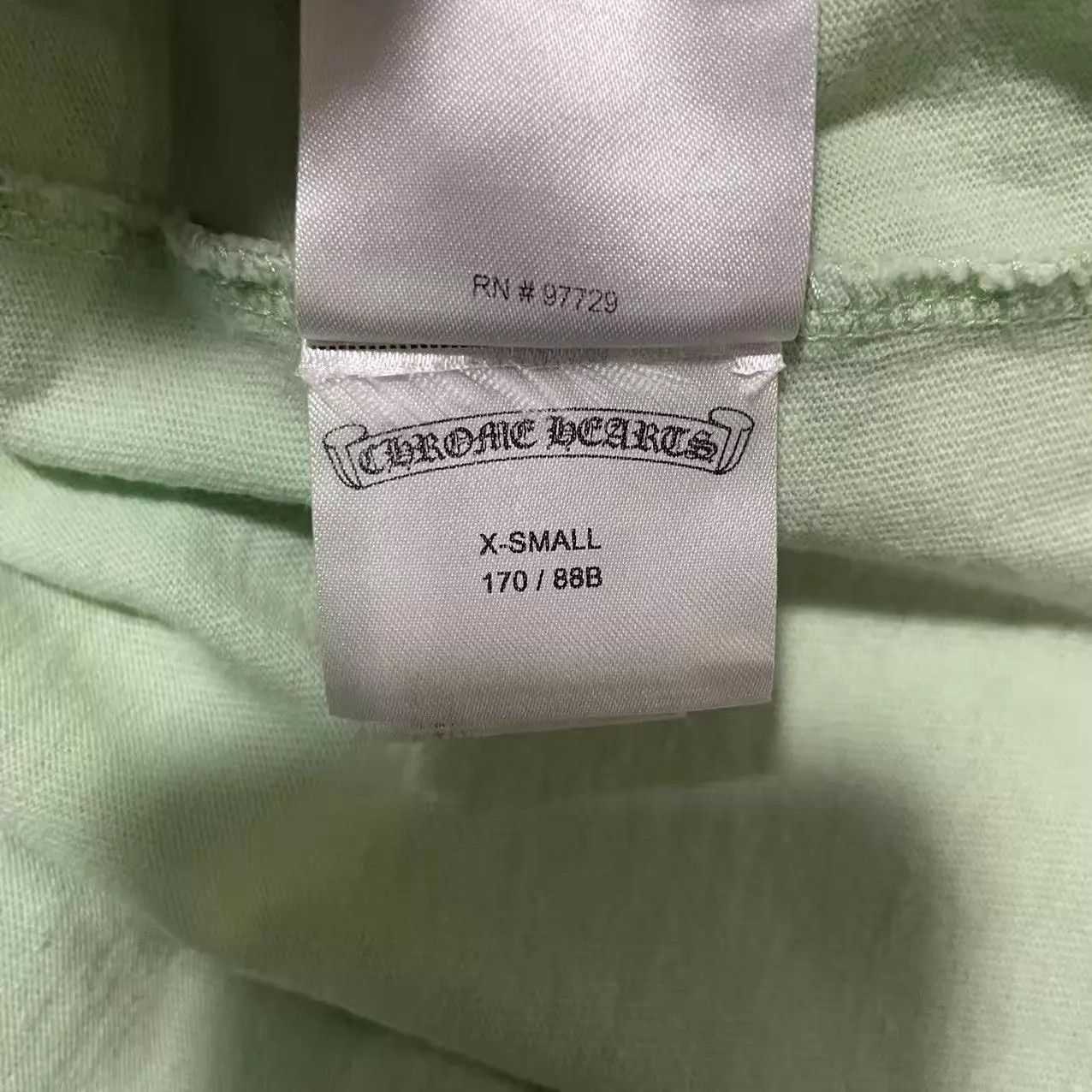 Chrome Hearts Chrome Hearts Matty Boy Mint Green Graffiti SS T XS 99New Size US XS / EU 42 / 0 - 4 Thumbnail