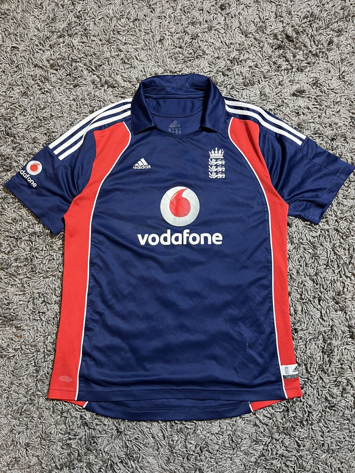 Adidas ADIDAS ENGLAND CRICKET 2008 TRIKOT SOCCER JERSEY TEE Size US M / EU 48-50 / 2 - 1 Thumbnail